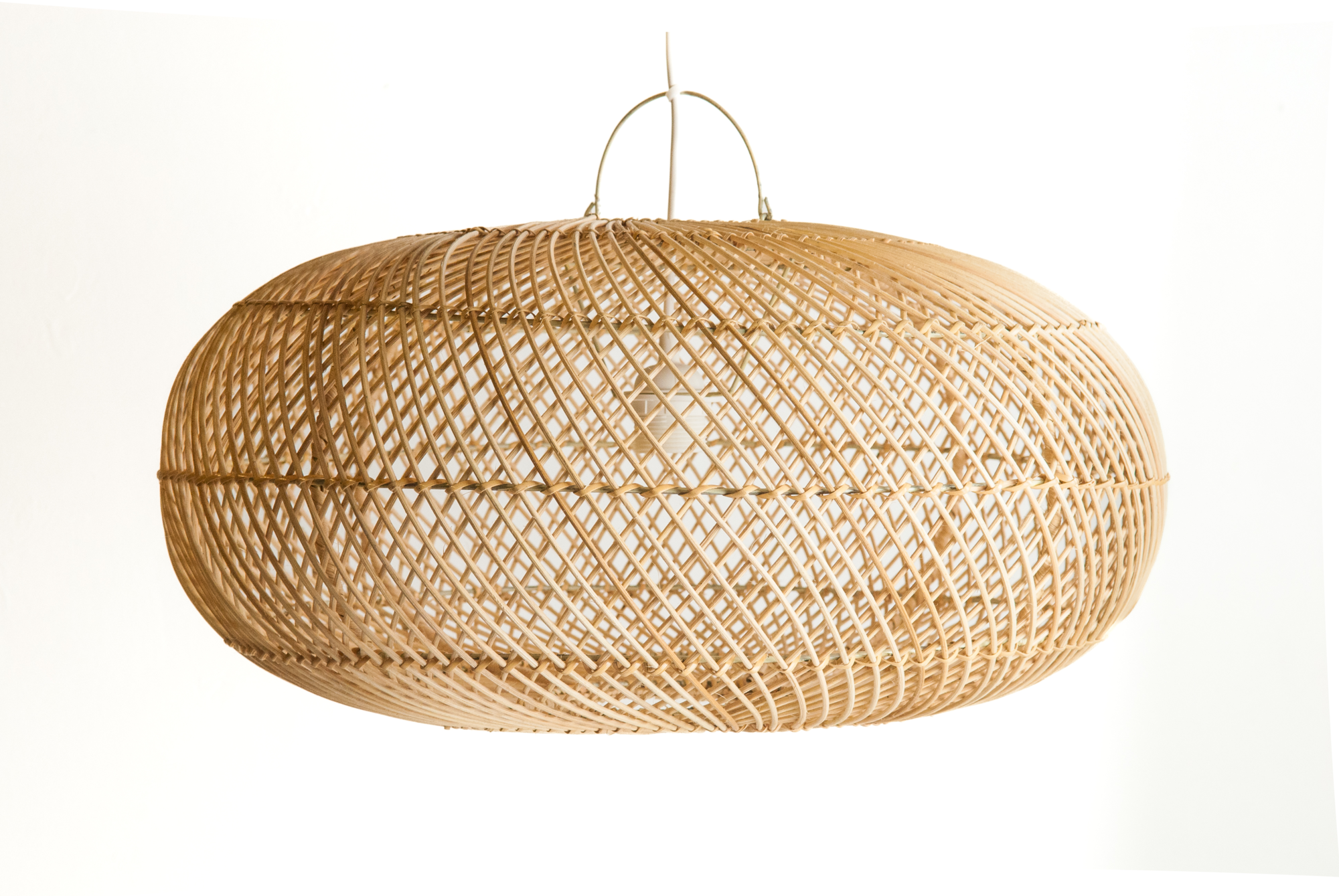 Rotan hanglamp Ubud natural