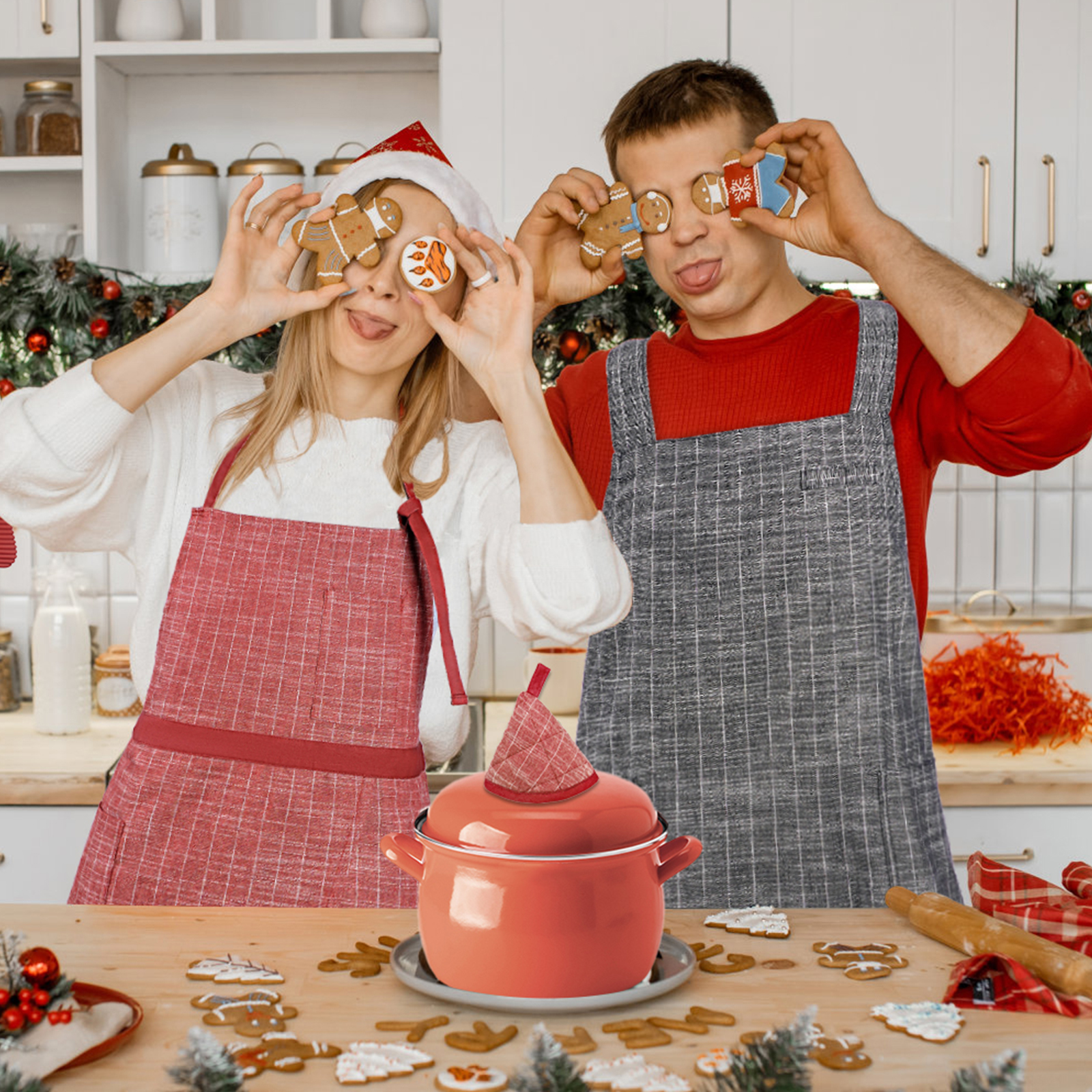 Cotton Easy to Clean Kitchen Apron