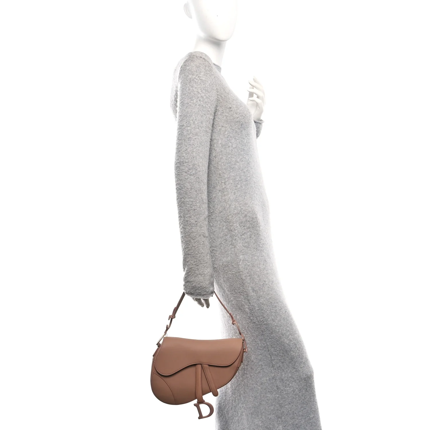 Ultra Matte Calfskin Saddle Bag Fard