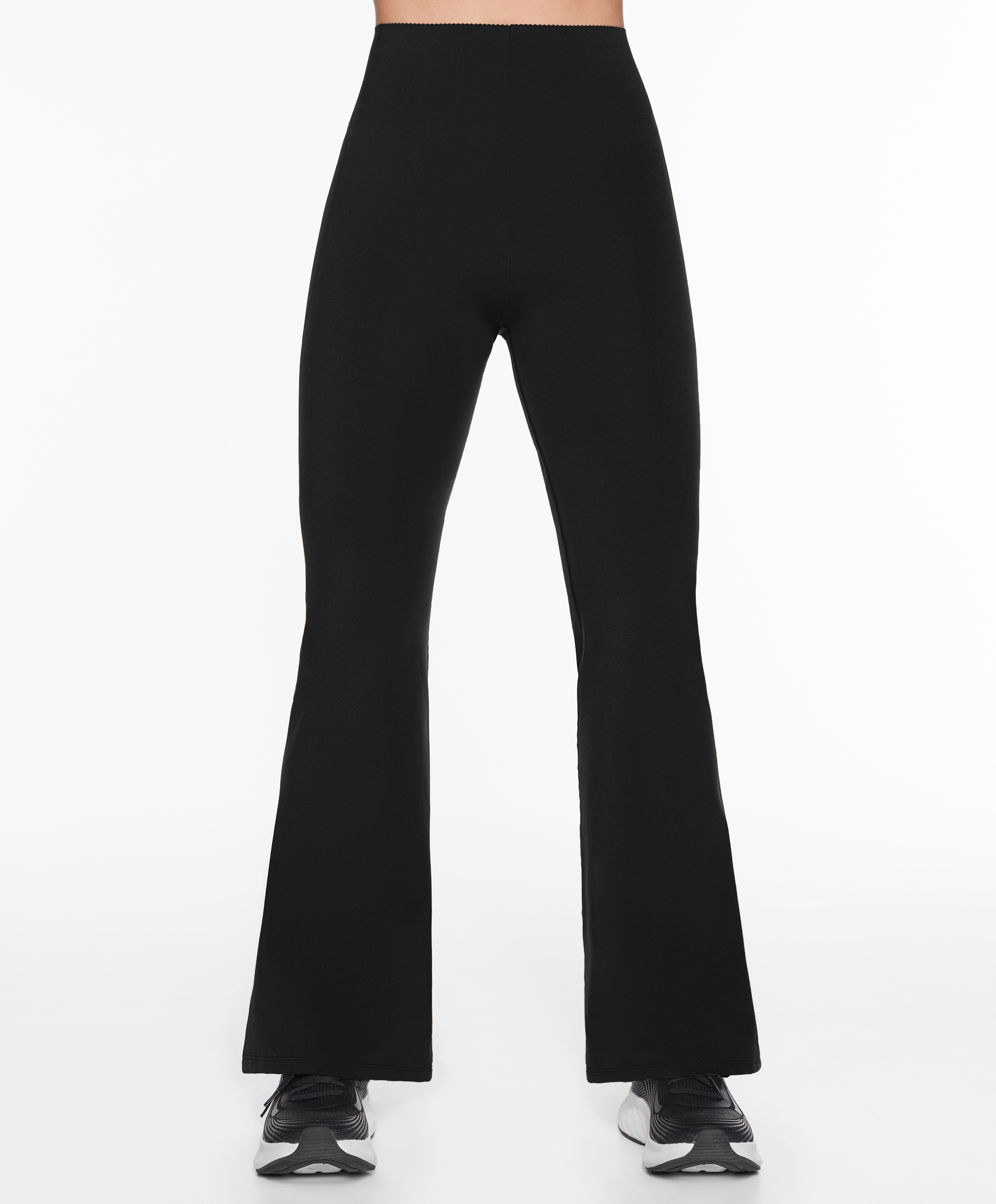 OYSHO Raise up compressive flare trousers