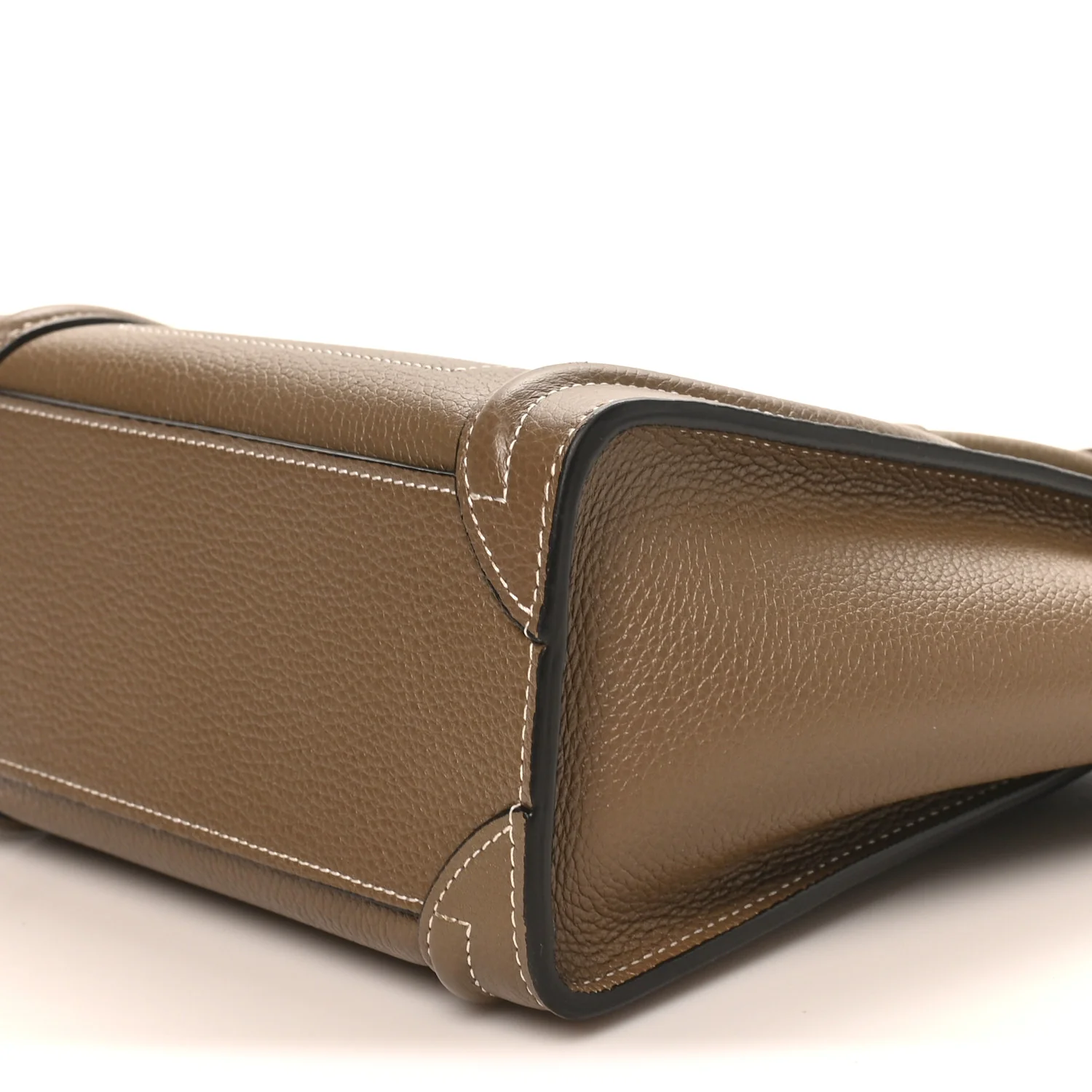 Drummed Calfskin Nano Luggage Souris - Top Club