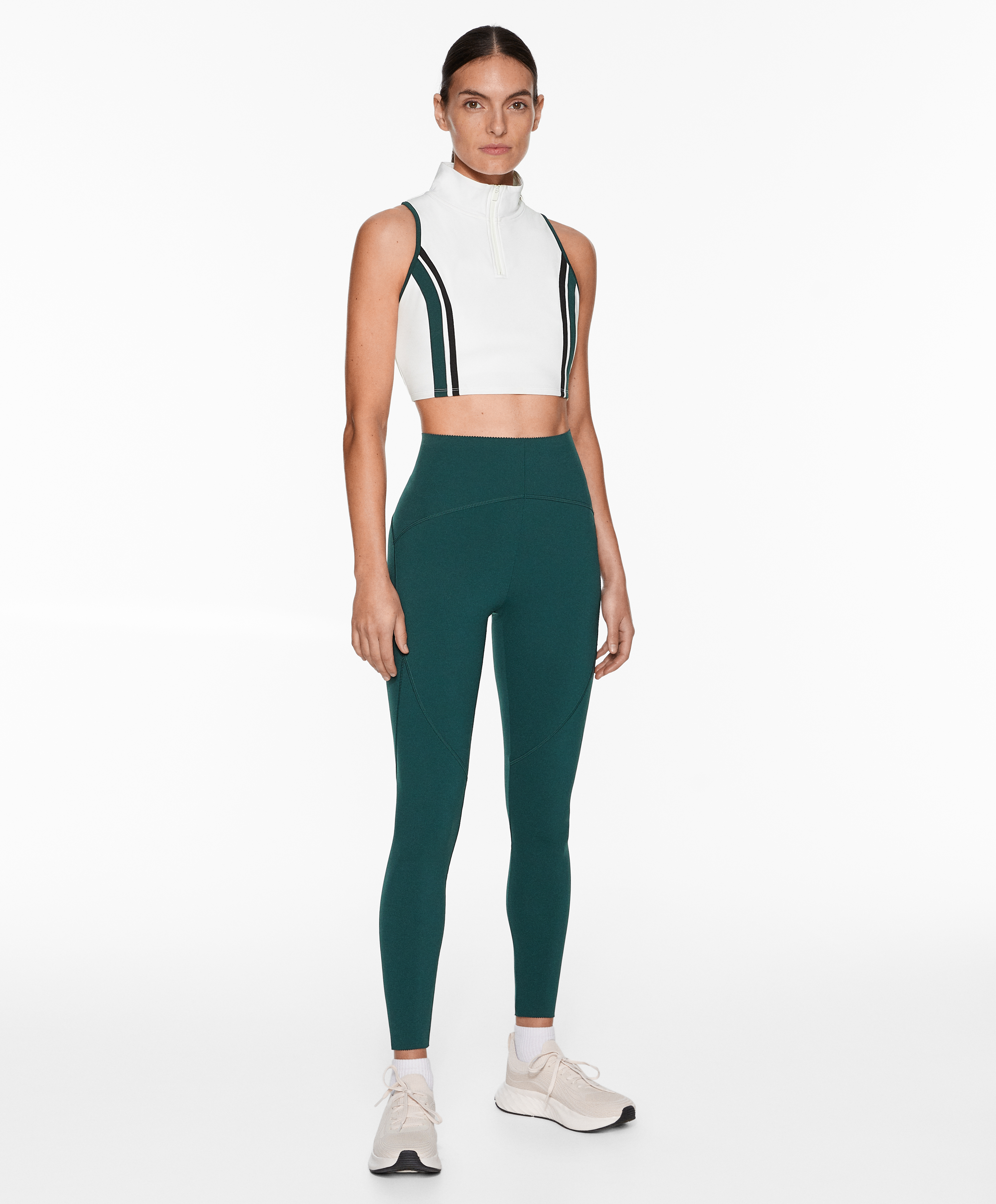 OYSHO Basic compressive ankle-length leggings