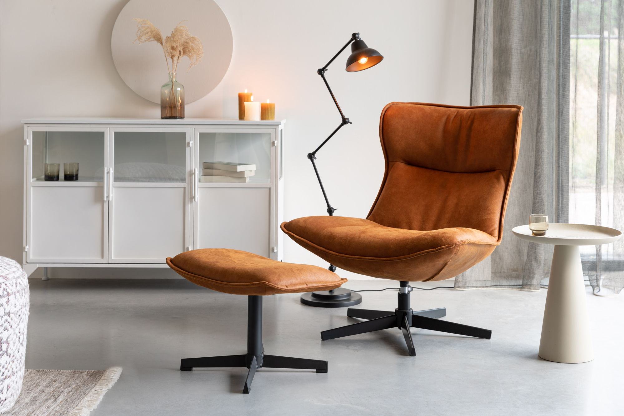 LOUNGE CHAIR JOHN ANTHRACITE