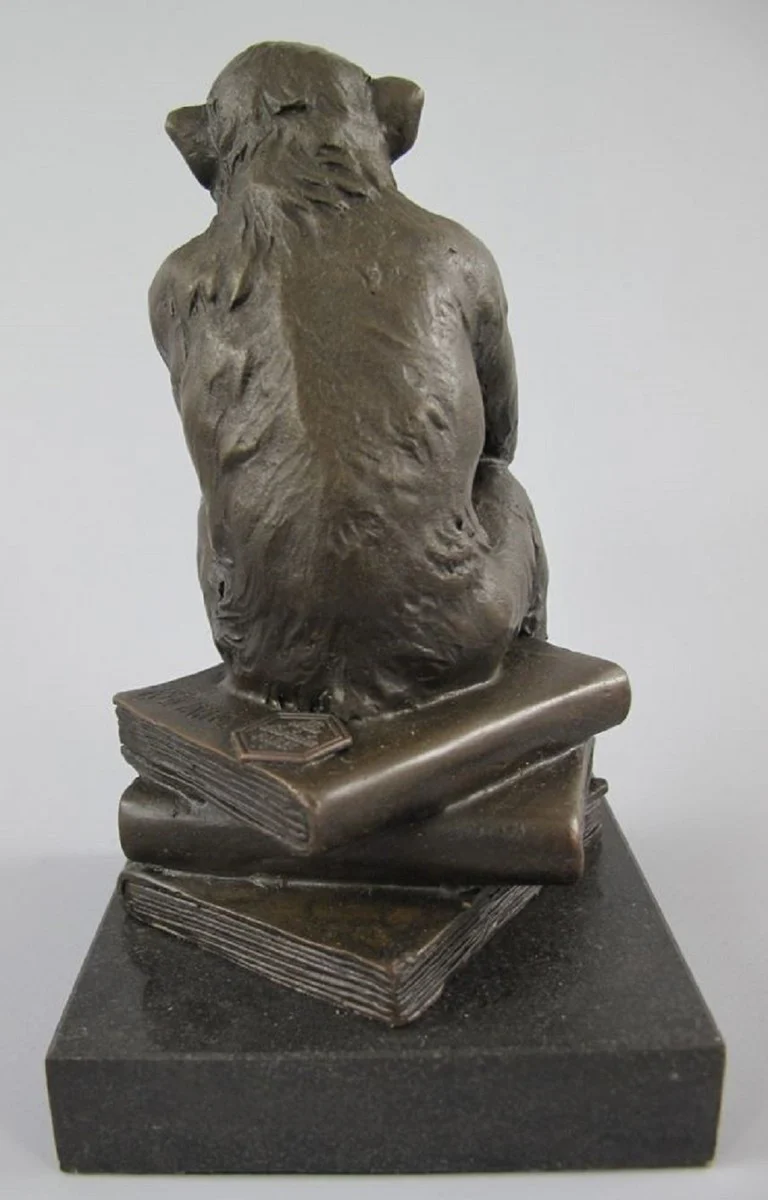 Bronze decorative figure monkey H. 14 cm - bronze sculpture - decorative accessories
