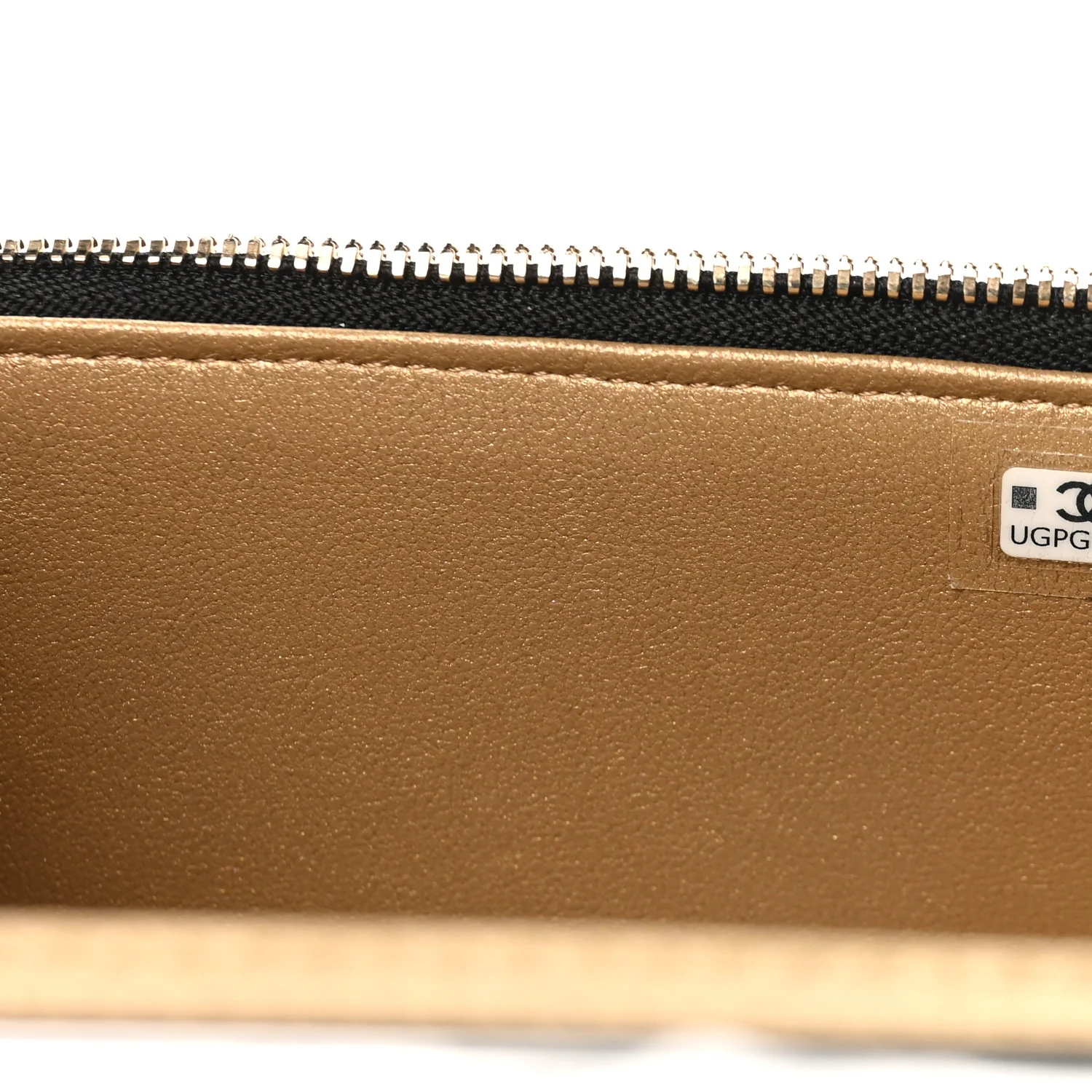 Lambskin Quilted Small CC Vanity Case Black - Top Club