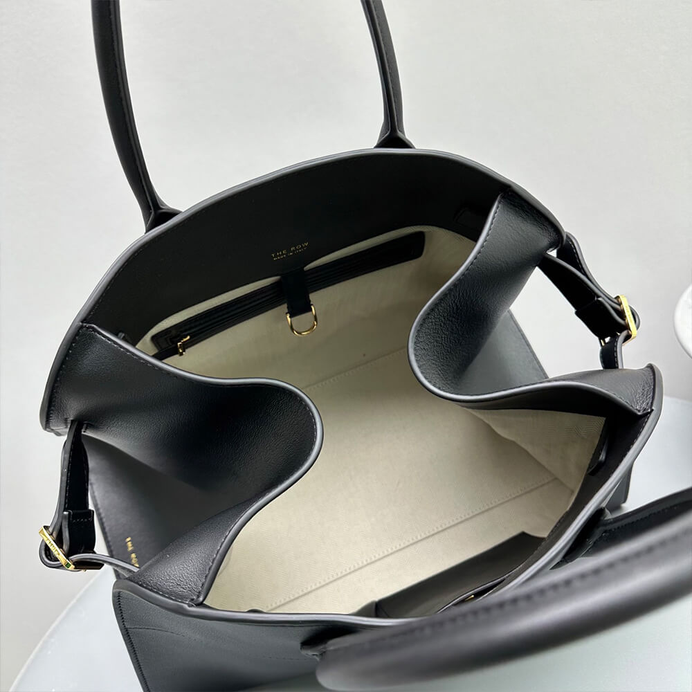 THE ROW  Soft Margaux 15 leather bag(High-end Grade) - Top Club