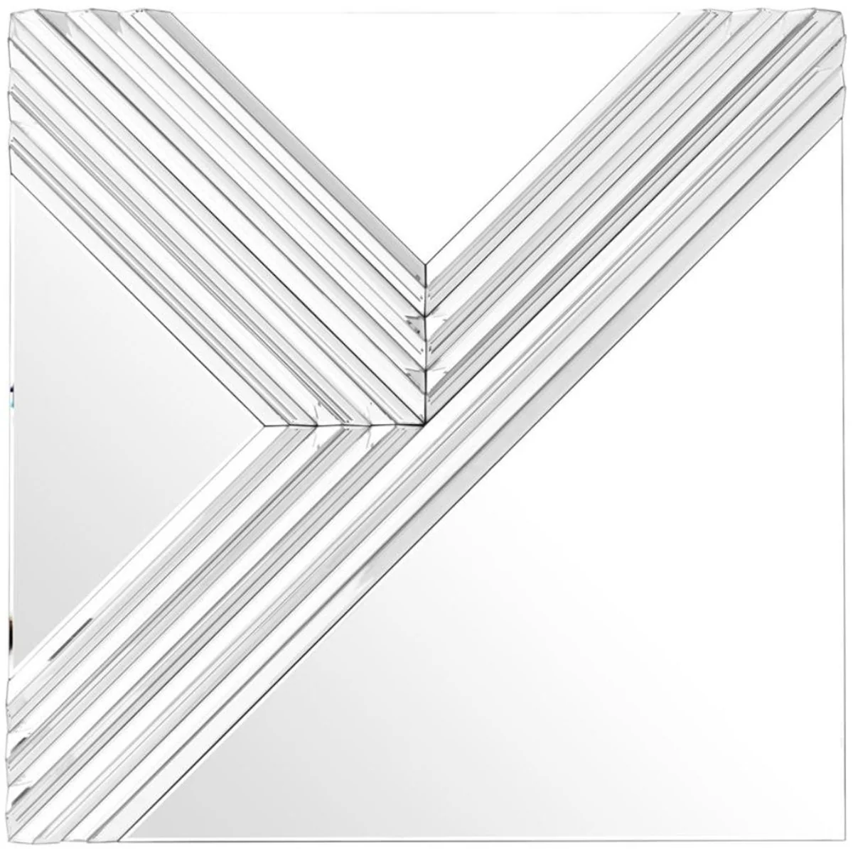 Designer mirror / wall mirror 100 x H. 100 cm - luxury furniture