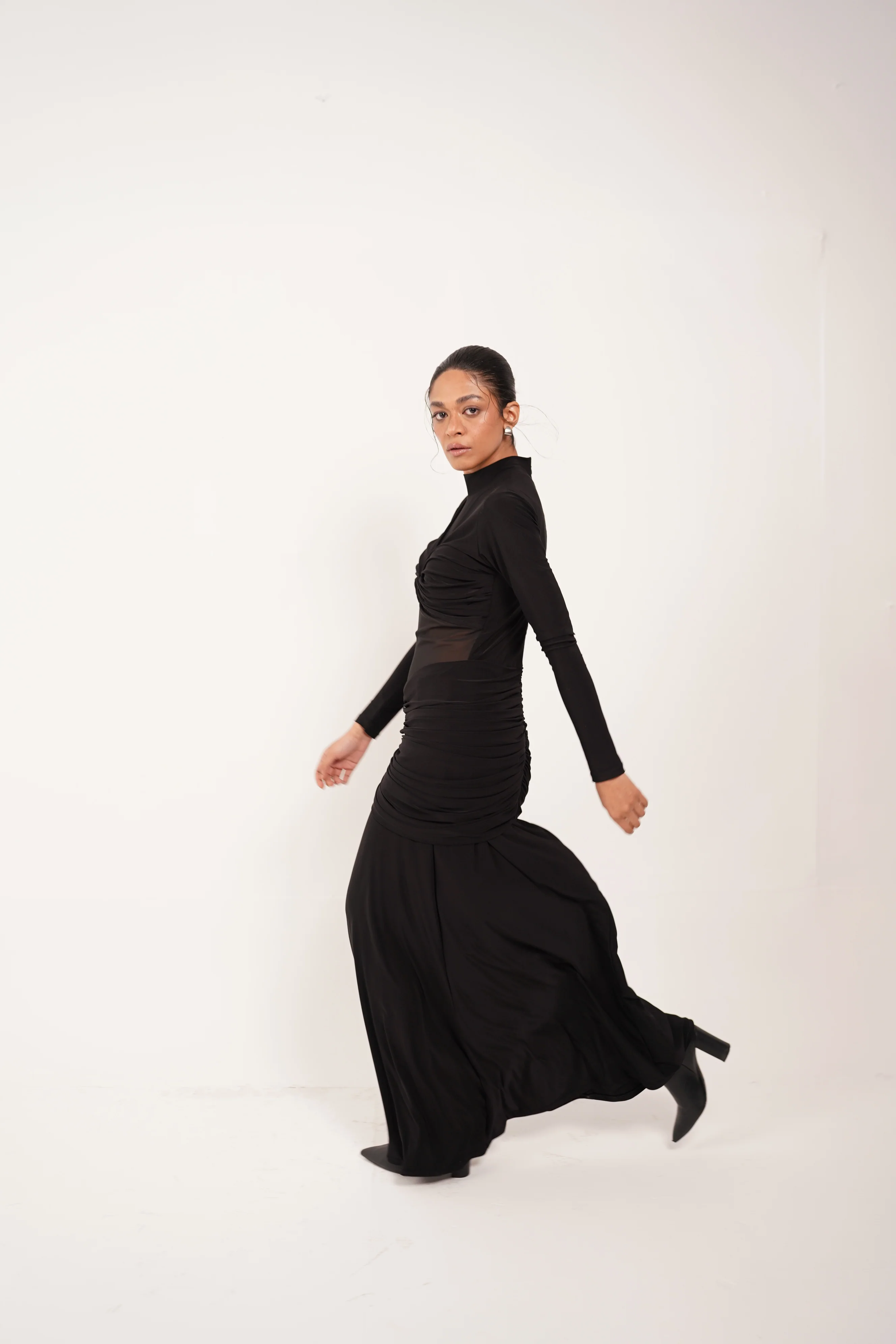 Black Mermaid Dress - XYPARS
