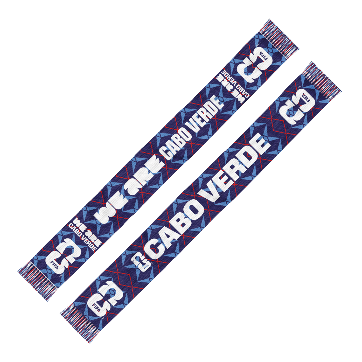 2026 World Cup We Are Cabo Verde Scarf