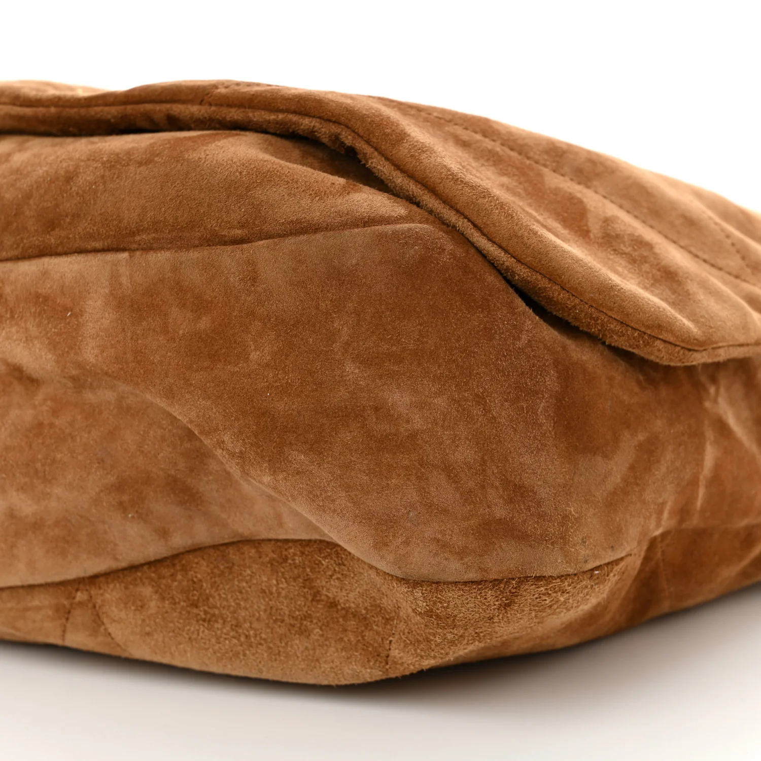 Suede Matelasse Monogram Large Jamie 4.3 Snuff - Top Club