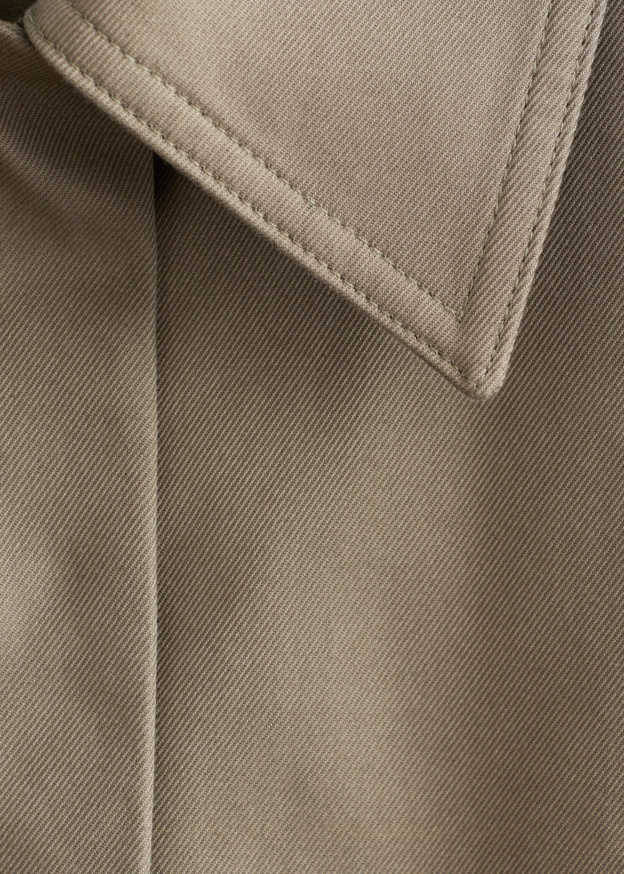 & Other Stories OVERSIZED DRAWSTRING UTILITY JACKET