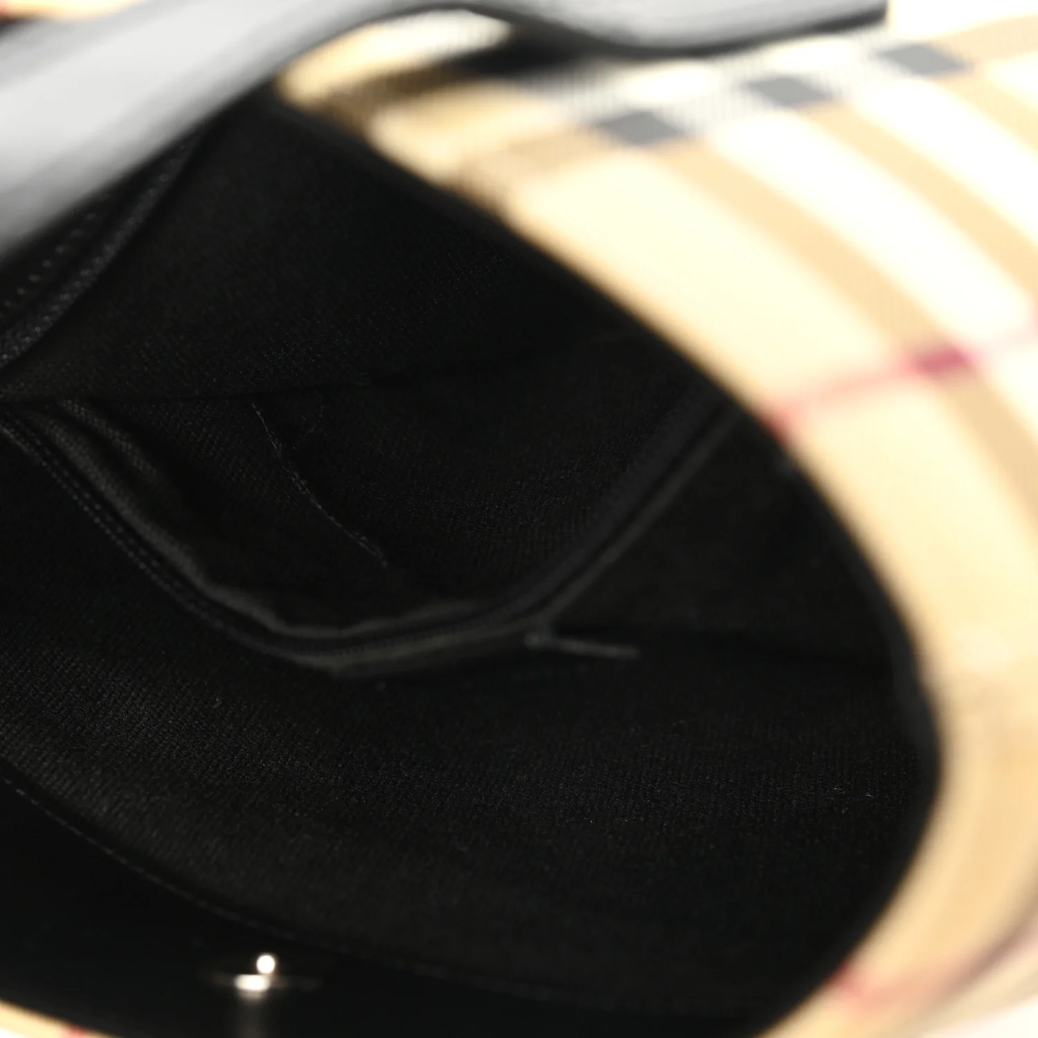 House Check Regent Tote Black - Top Club