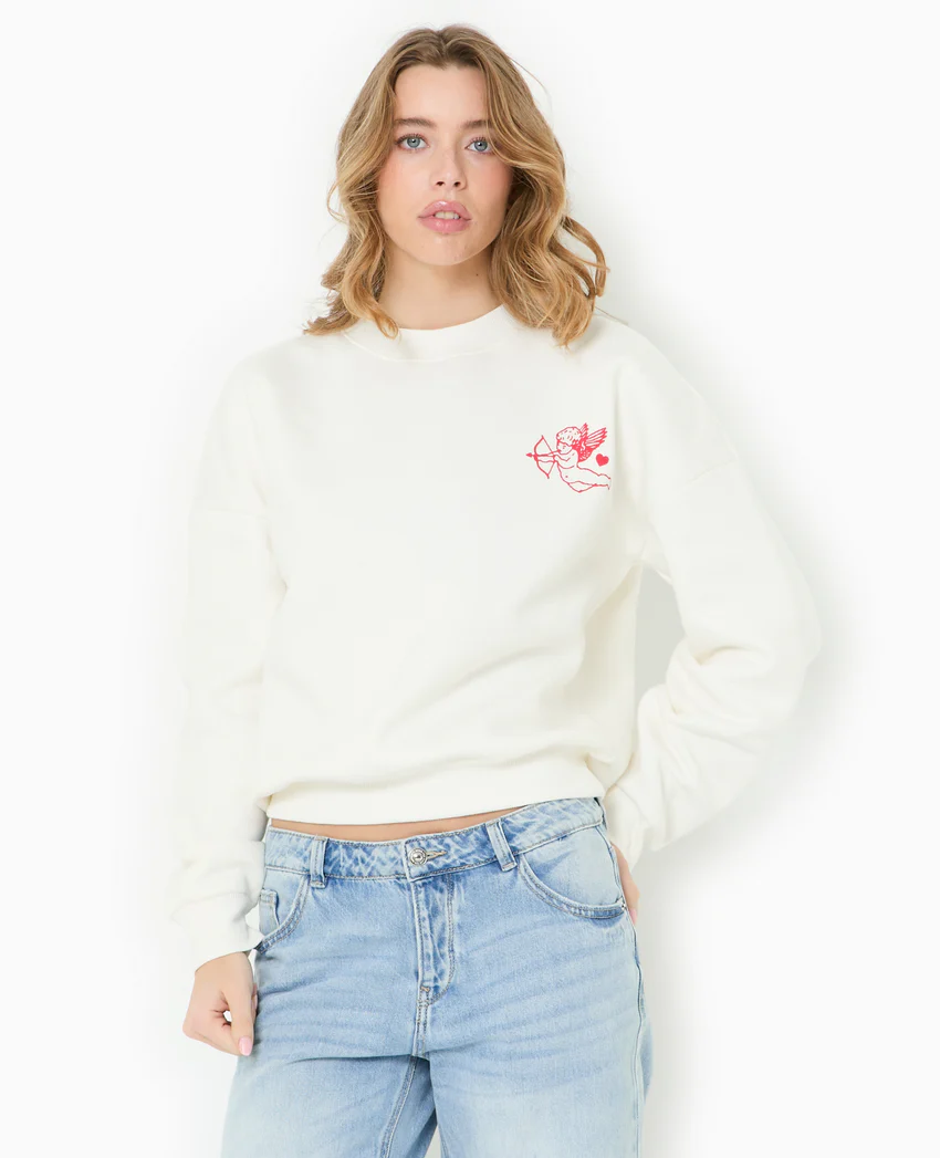 Pimkie Sweat oversize avec print poitrine et dos