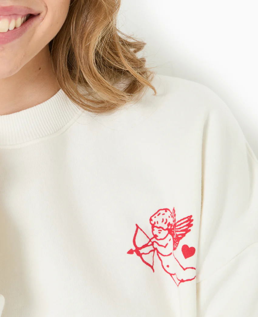 Pimkie Sweat oversize avec print poitrine et dos