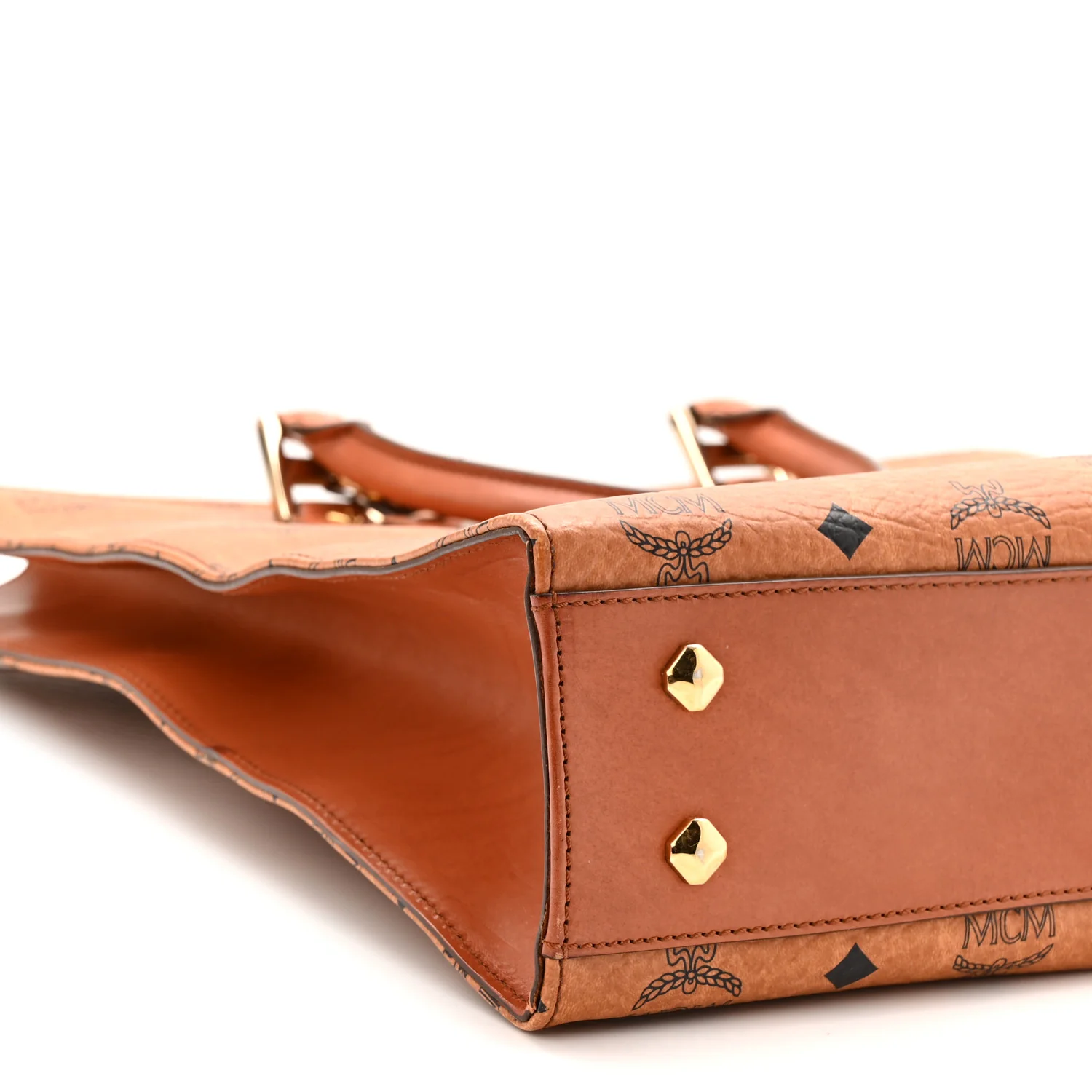 Visetos Large Munchen Tote Cognac - Top Club