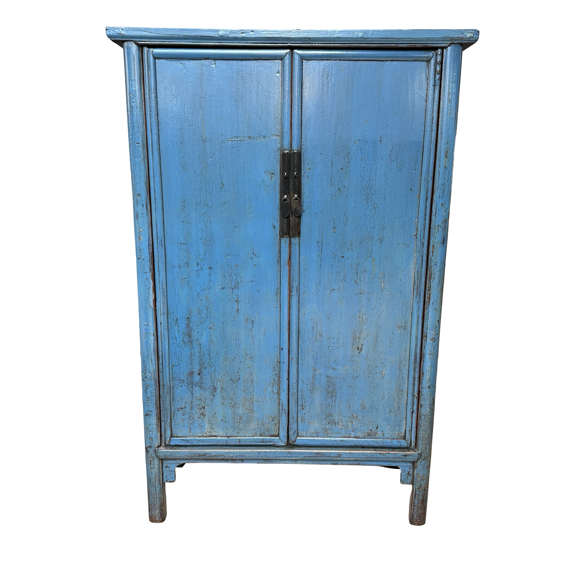 Wandkast blauw uniek