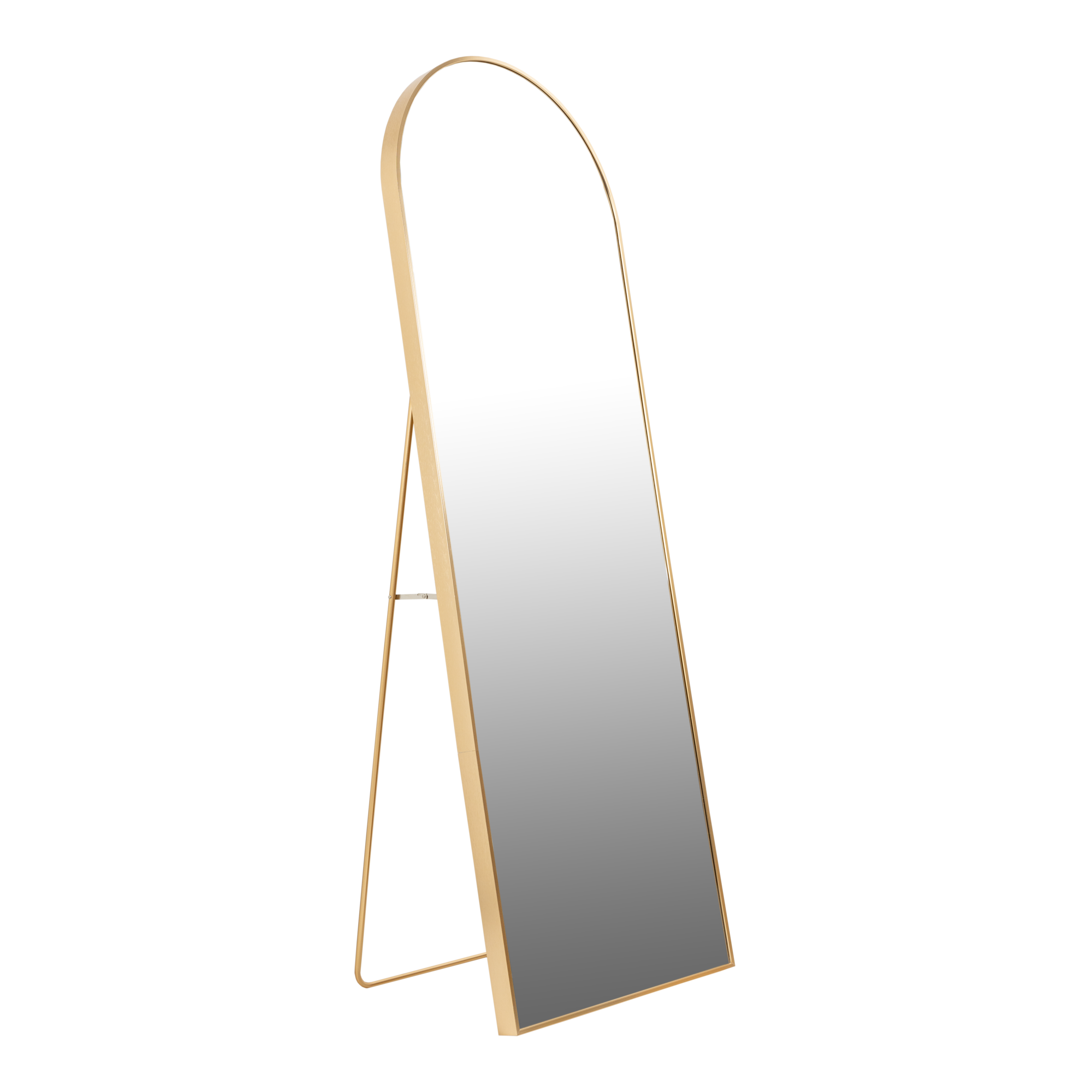 Passpiegel arched 50x150 - goud