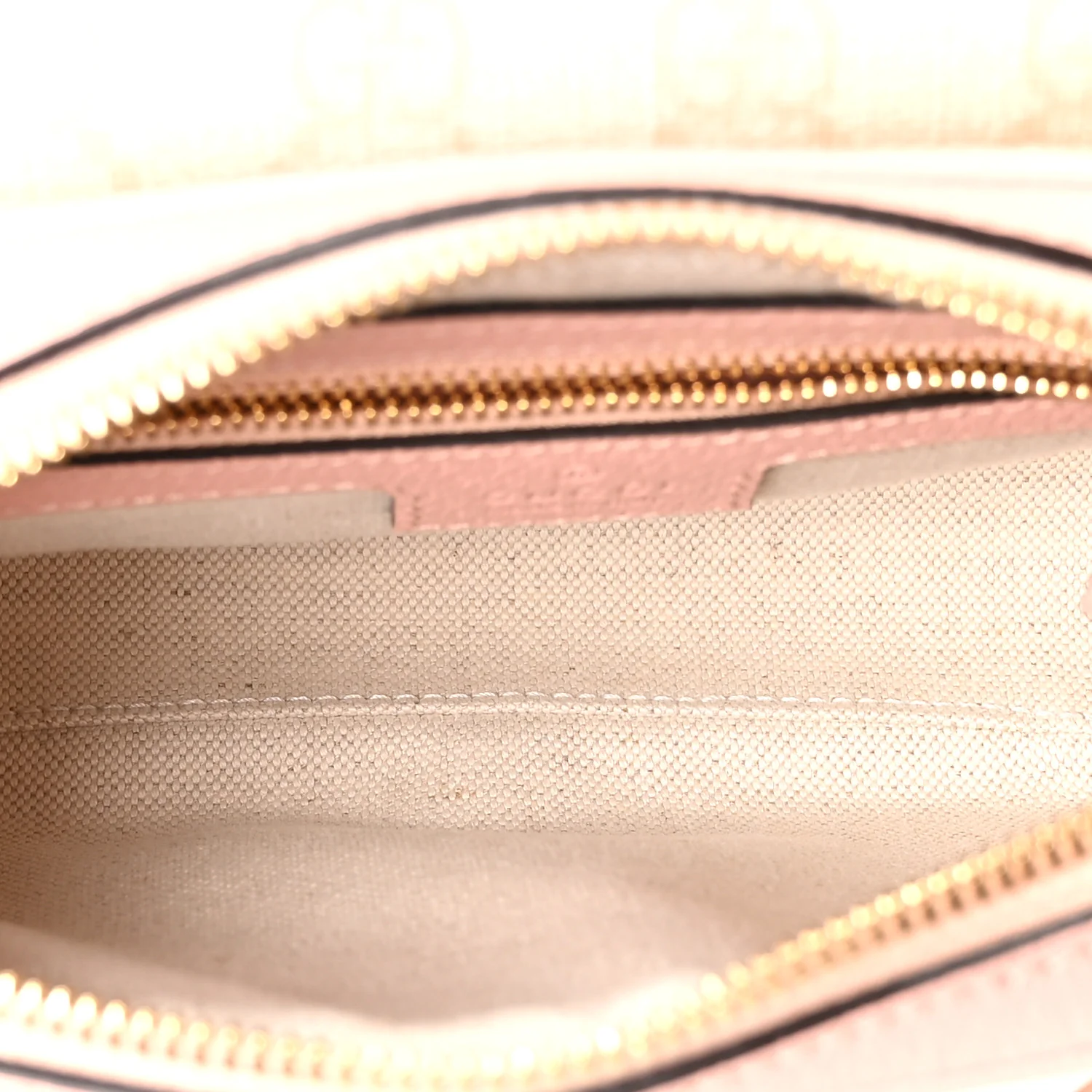 GG Supreme Monogram Textured Dollar Calfskin Mini Ophidia Flap Shoulder Bag Rose Pink - Top Club