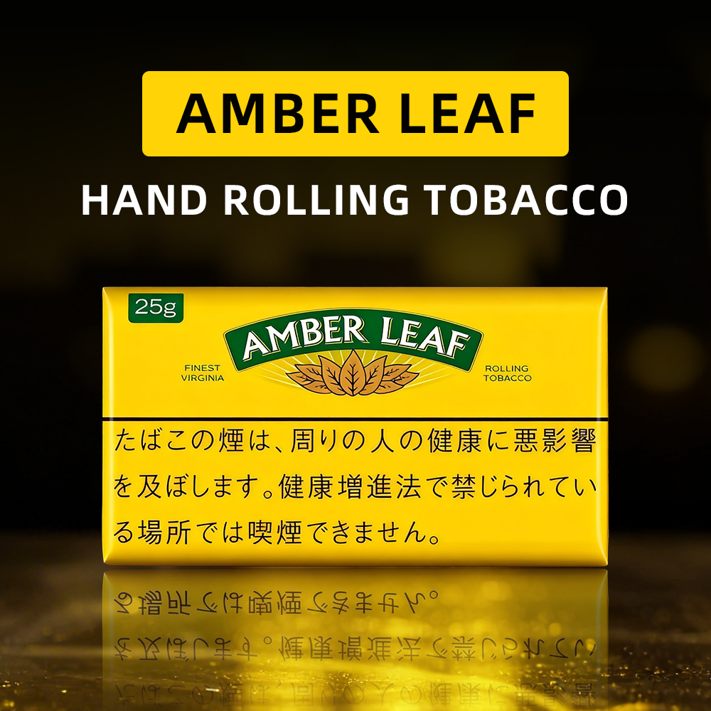 Amber Leaf Hand Rolling Tobacco (Original) - Premium Japanese Import - RELX