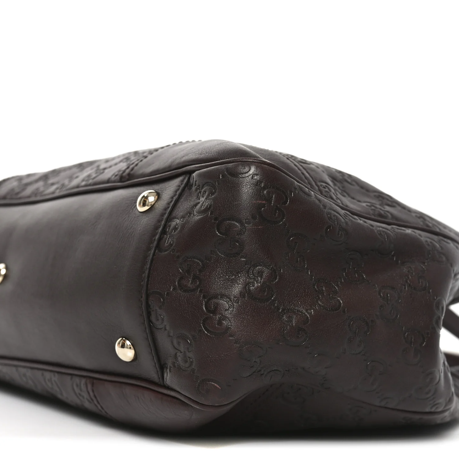 Guccissima Medium Princy Tote Dark Brown - Top Club