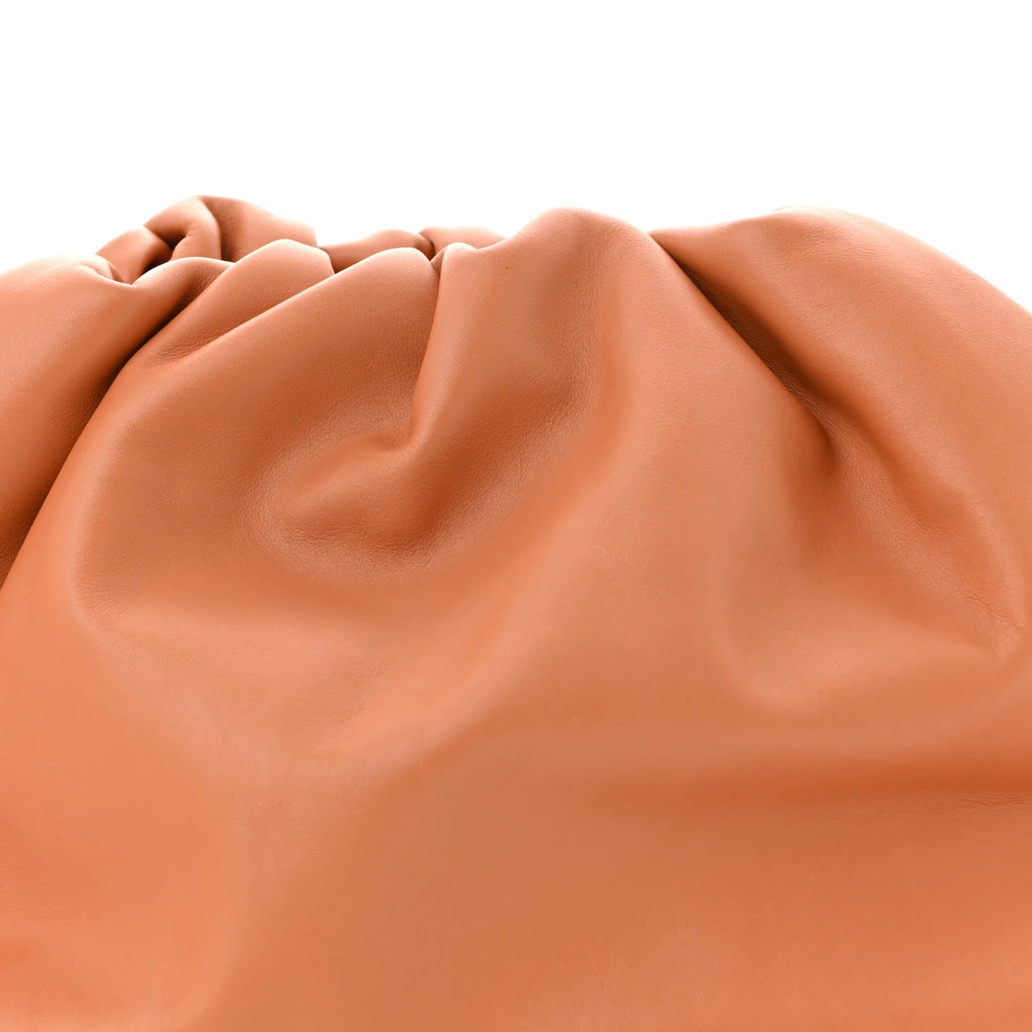 Smooth Butter Calf The Pouch Oversized Clutch Clay - Top Club