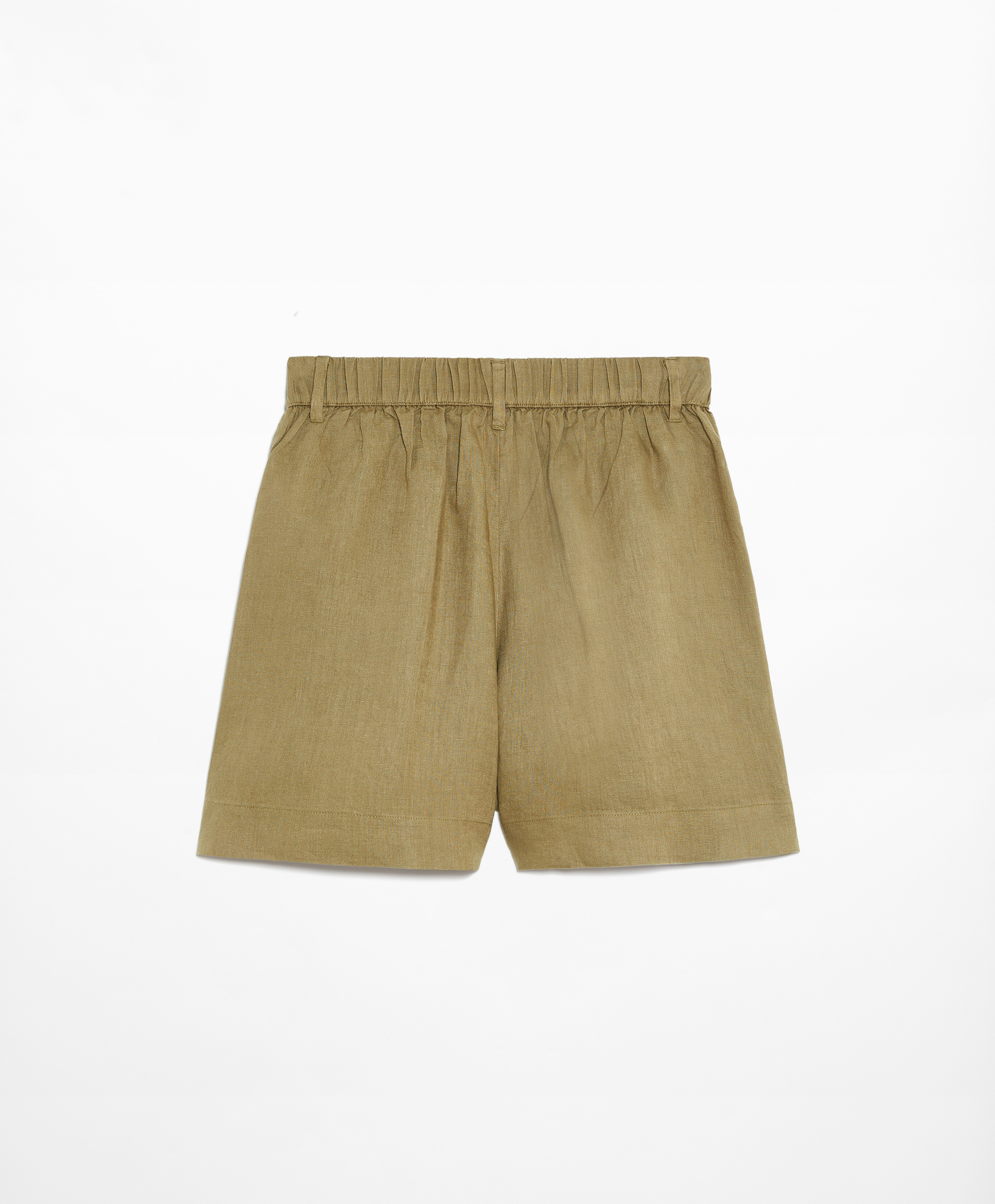 OYSHO 100% linen tailored-fit shorts
