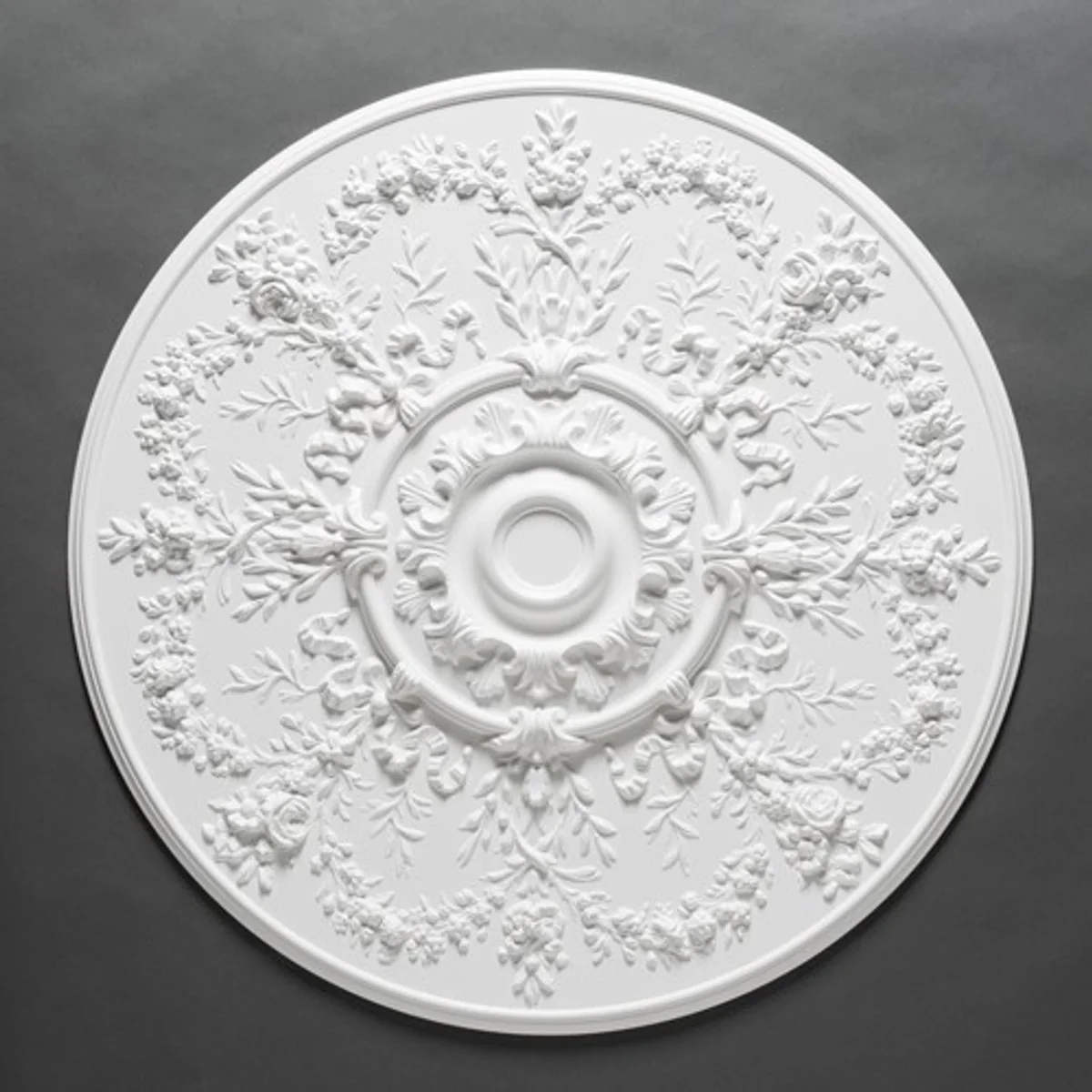 Stucco rosette 95.2 x 95.2 cm Ceiling stucco Ceiling rosette Stucco rosette Wall rosette Baroque Jugendstil