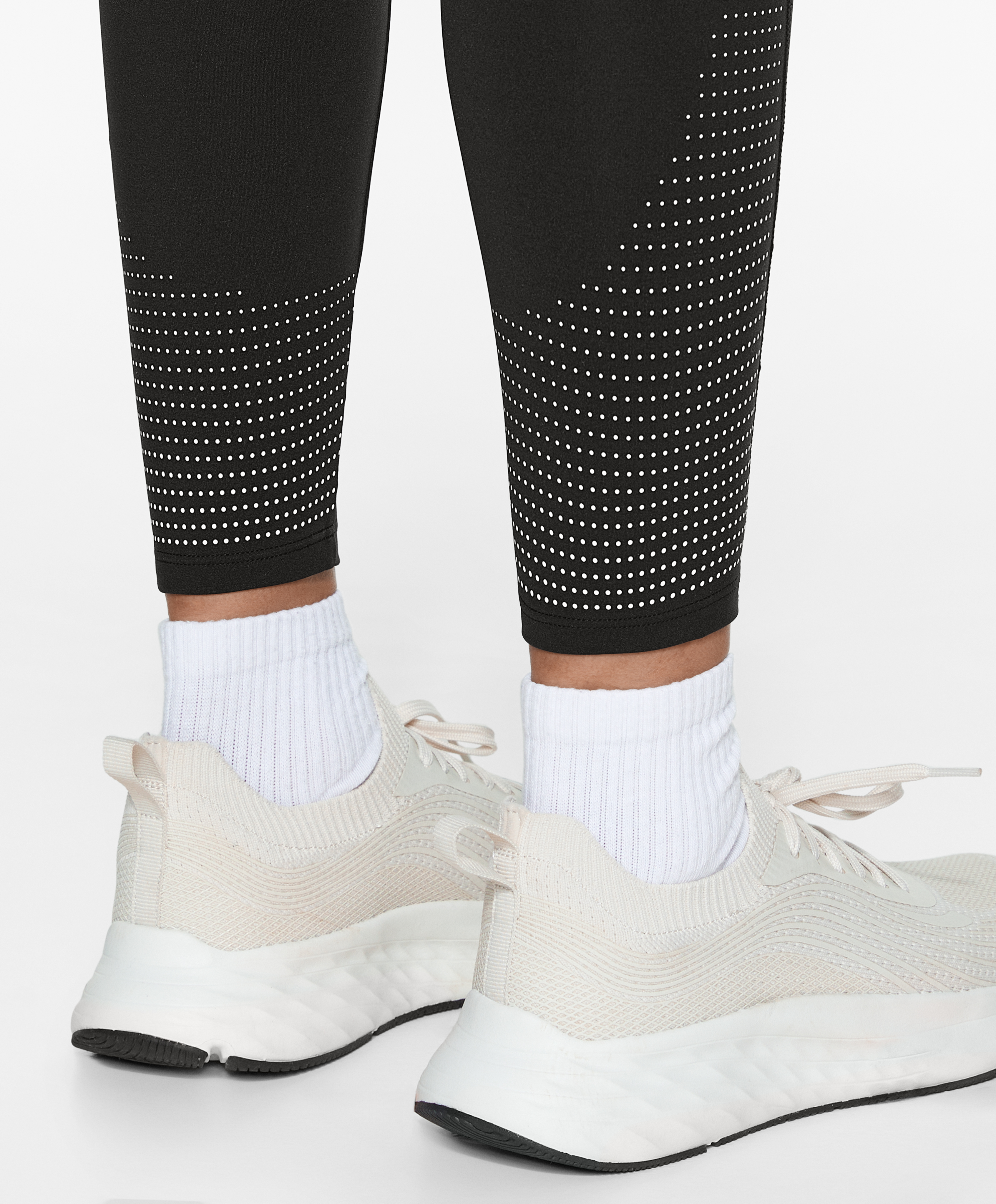 OYSHO Compressive running high-rise 65cm ankle-length leggings