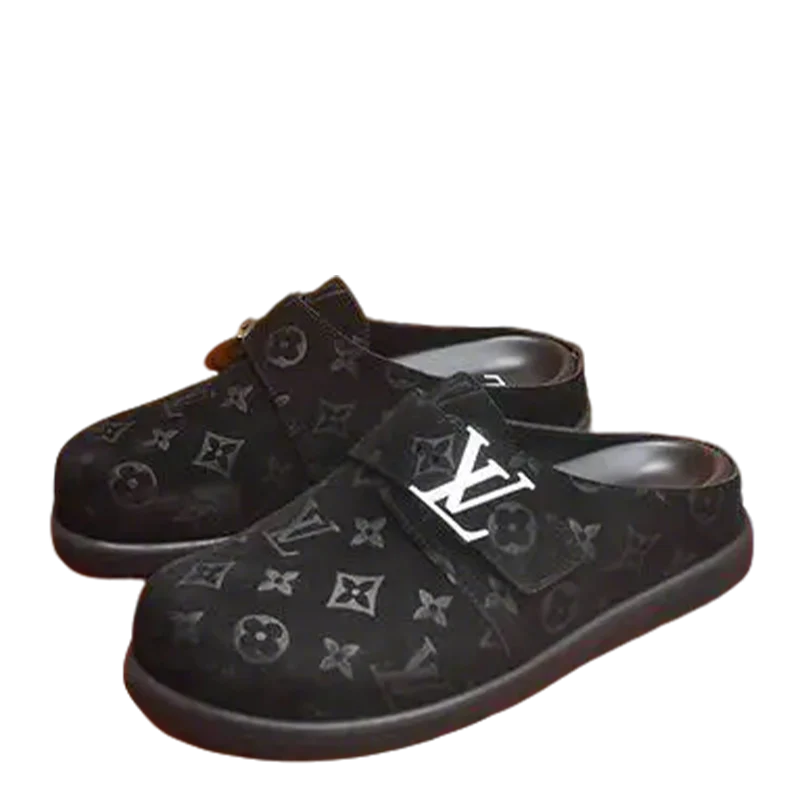 Louis Vuitton Men's Monogram Slippers For Effortless Style - Sneaker Replica Workshop