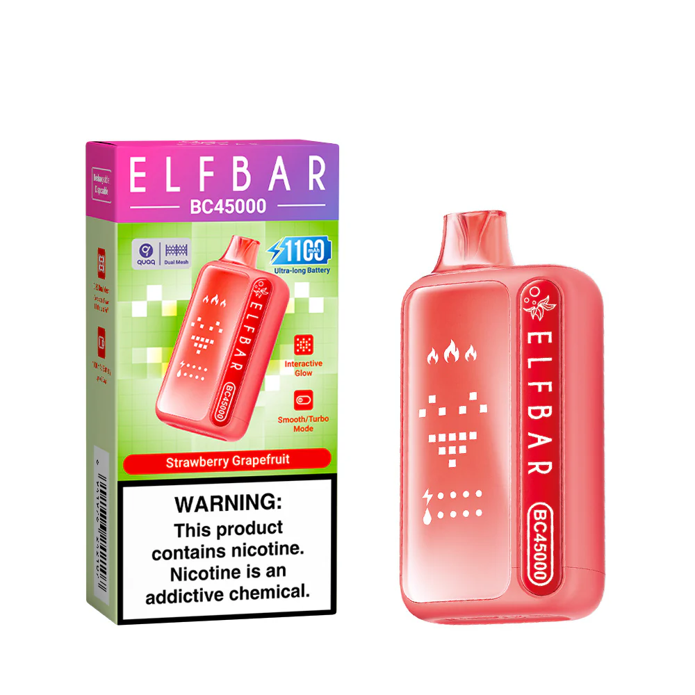 ELFBAR BC45000 ładowalny jednorazowy e-papieros (wszystkie smaki)
