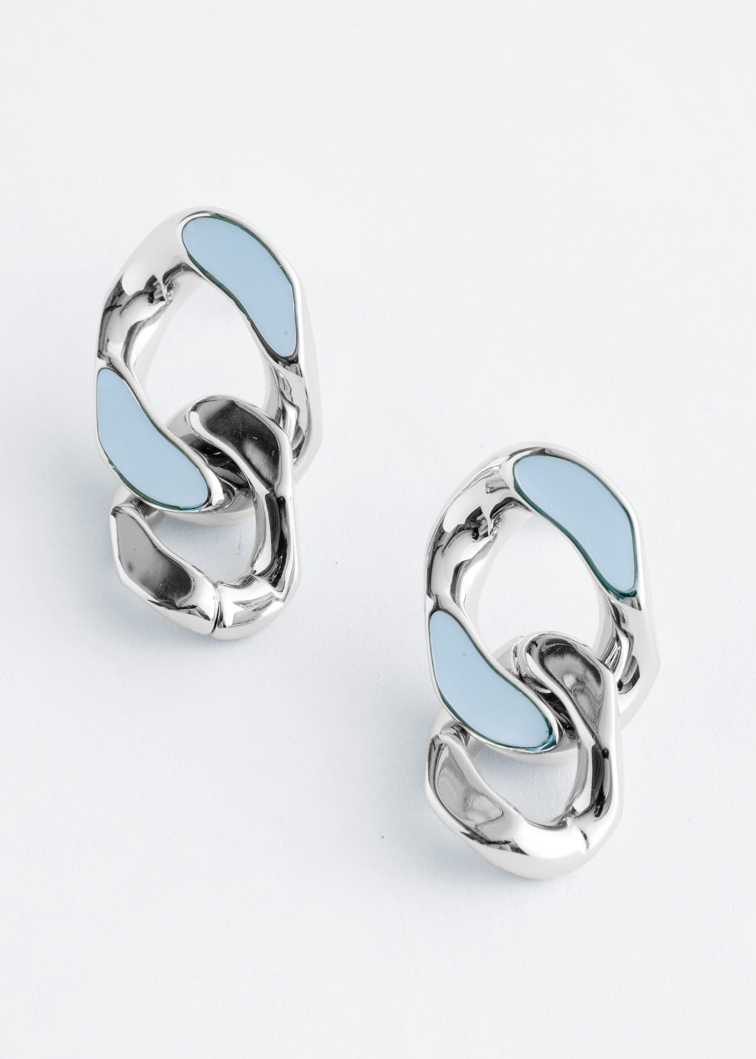& Other Stories BOLD CHAIN-LINK EARRINGS