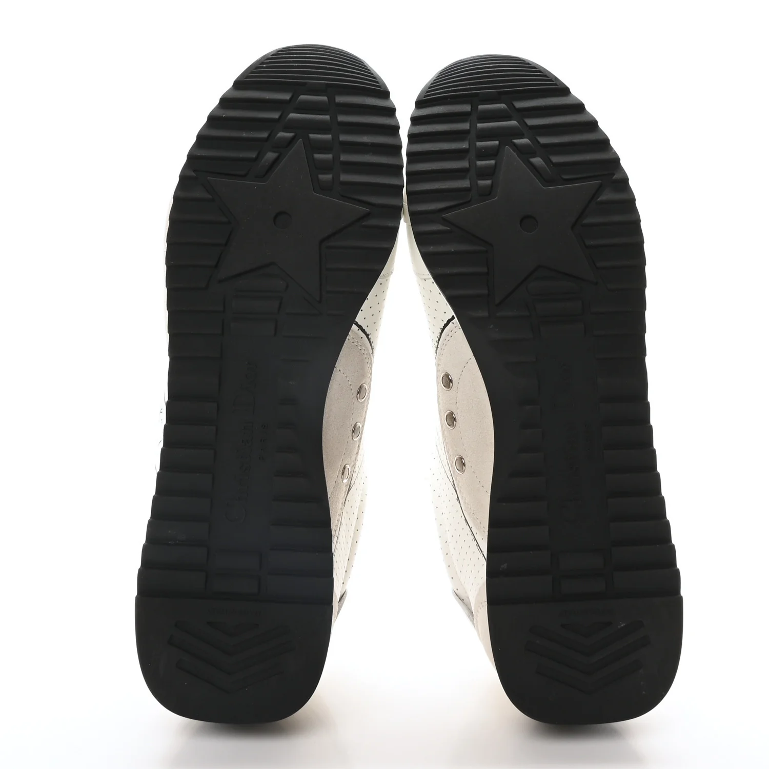 Calfskin Nylon Womens D-Sketch Sneakers 41 White - Top Club