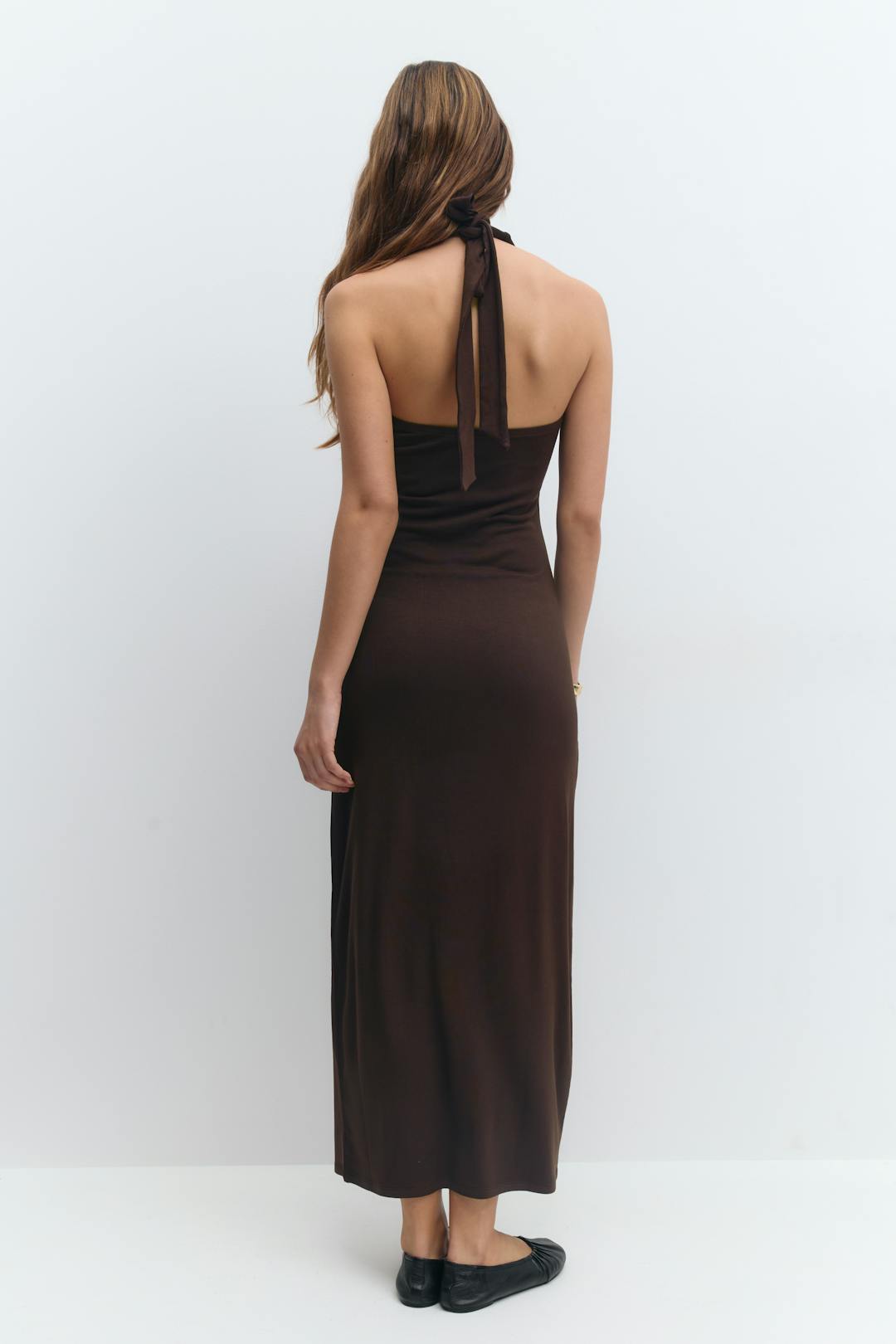 Gina Tricot halterneck midaxi dress