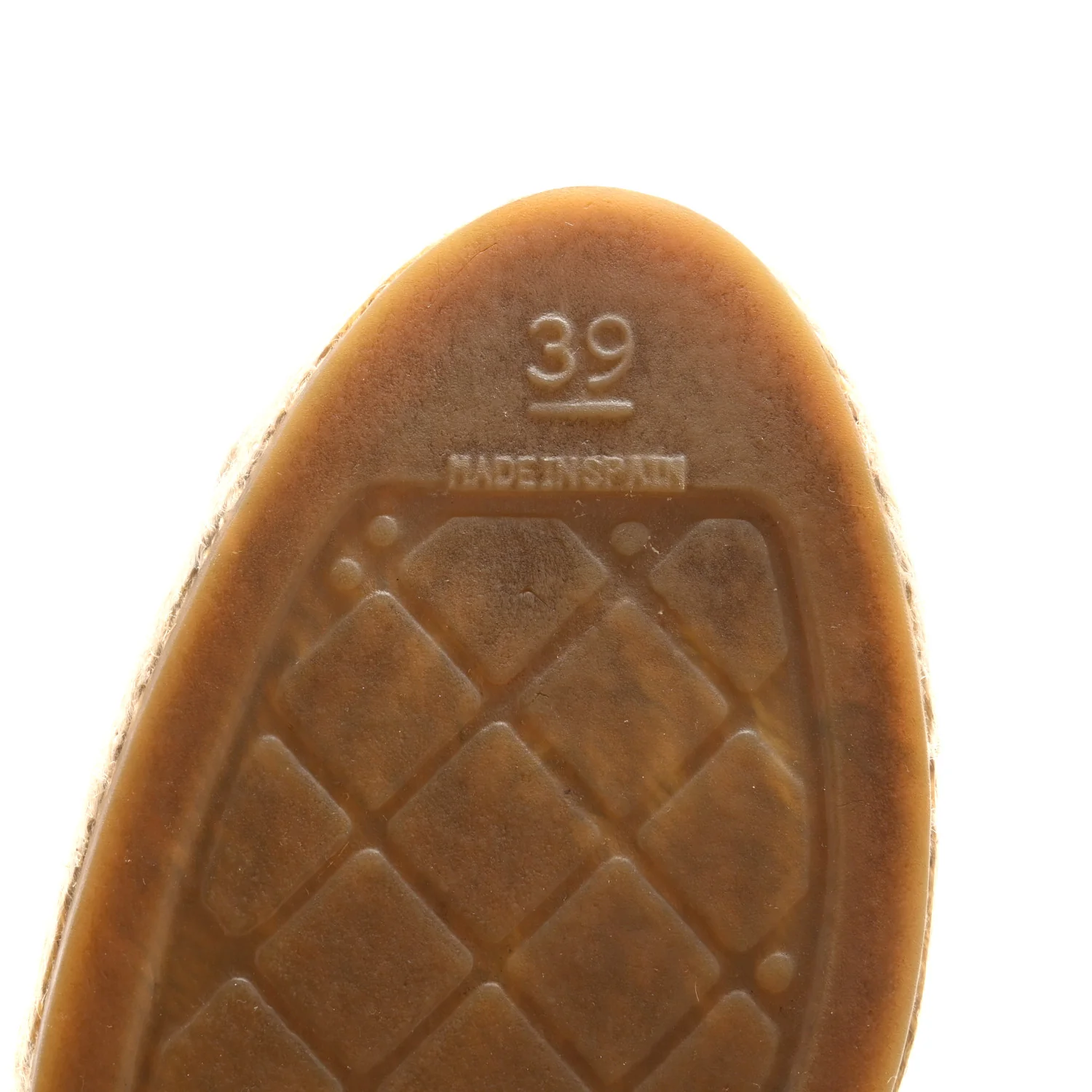 Lambskin CC Espadrilles 39 Beige Black - Top Club