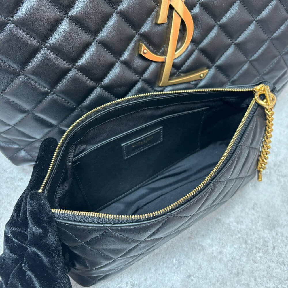 YSL ICARE MAXI SHOPPING BAG IN QUILTED LAMBSKIN(HIGH-END GRADE) - Top Club