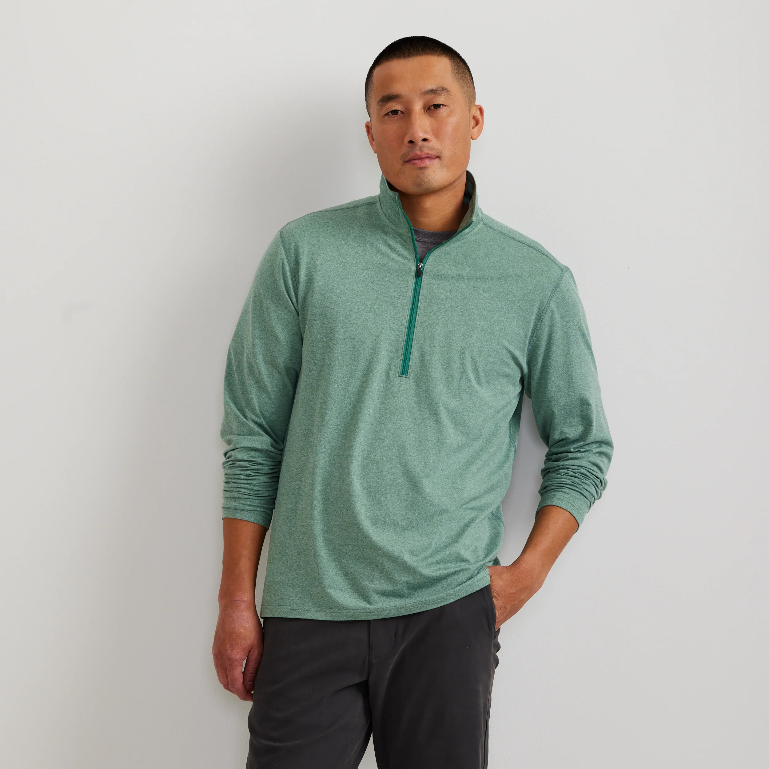 Men's Mountain Trek 1/2-Zip Mock - MoB Apparel