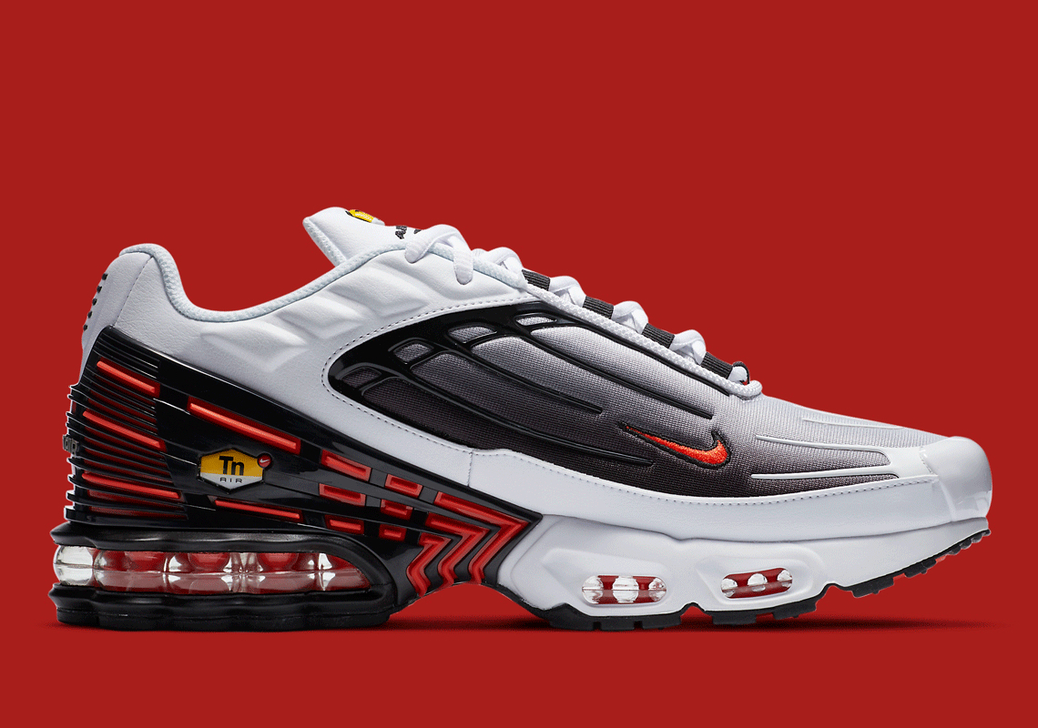 Air Max Plus 3  White Black Team Orange  CK6715-101 - Sneaker Replica Workshop