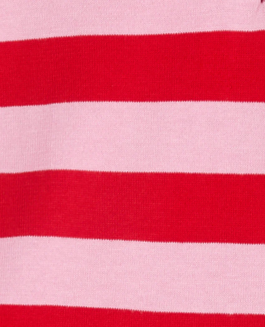 Pimkie Pull col polo en maille rayée