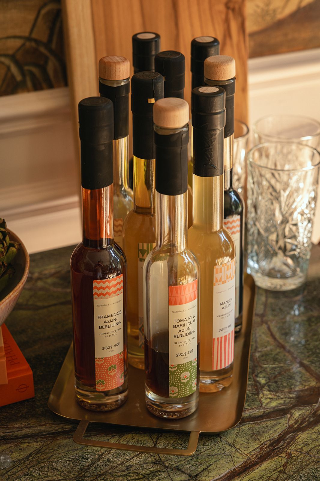 Tomaat Basilicum azijn