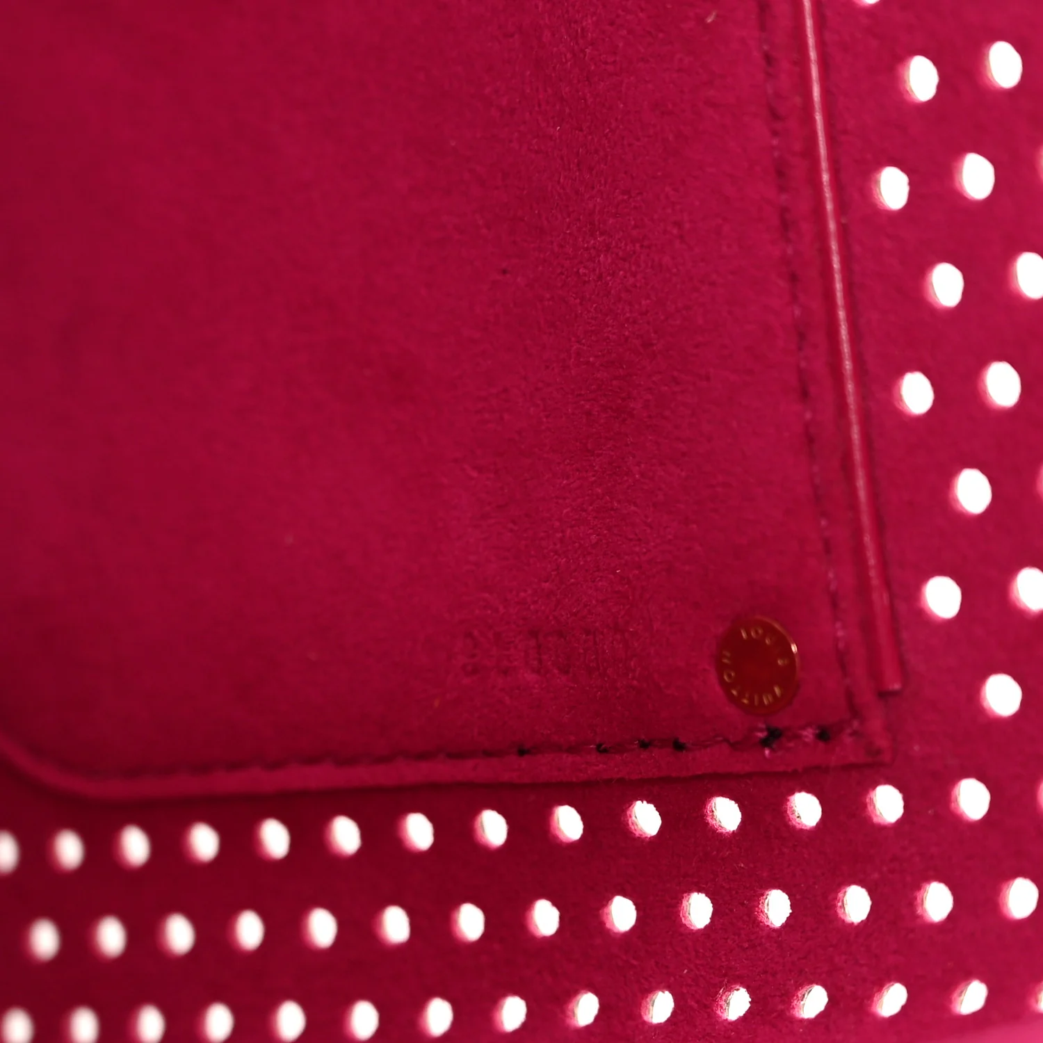Monogram Perforated Speedy 30 Fuchsia - Top Club