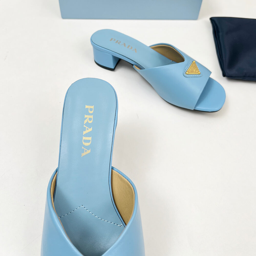 Prada Padded nappa leather sandals - Top Club