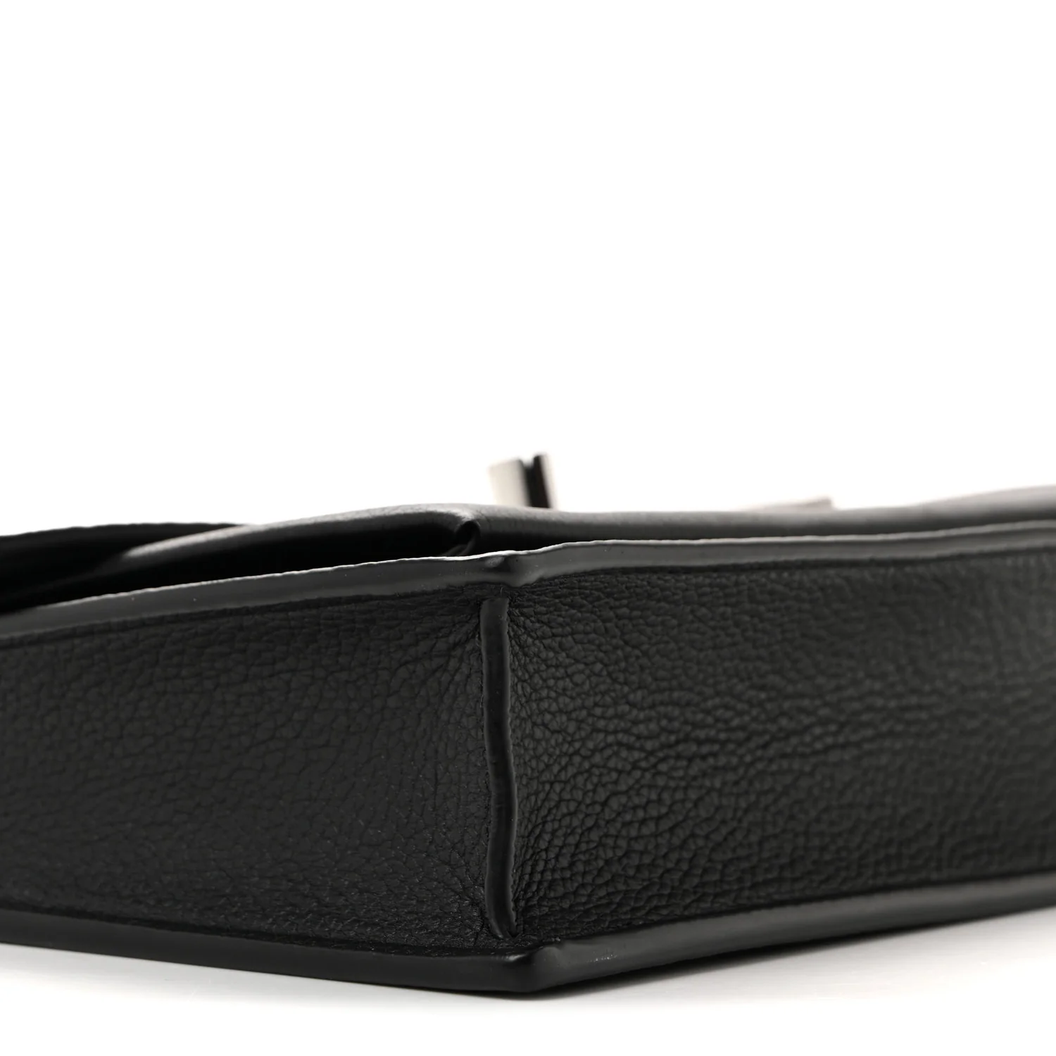 Soft Calfskin My Lockme Chain Pochette Black - Top Club