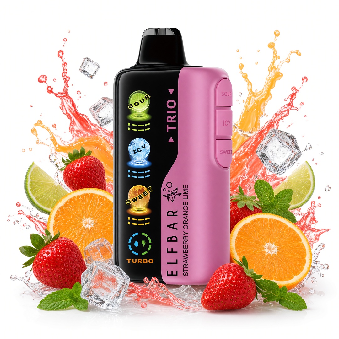 ELFBAR Trio 40K Strawberry Orange Lime
