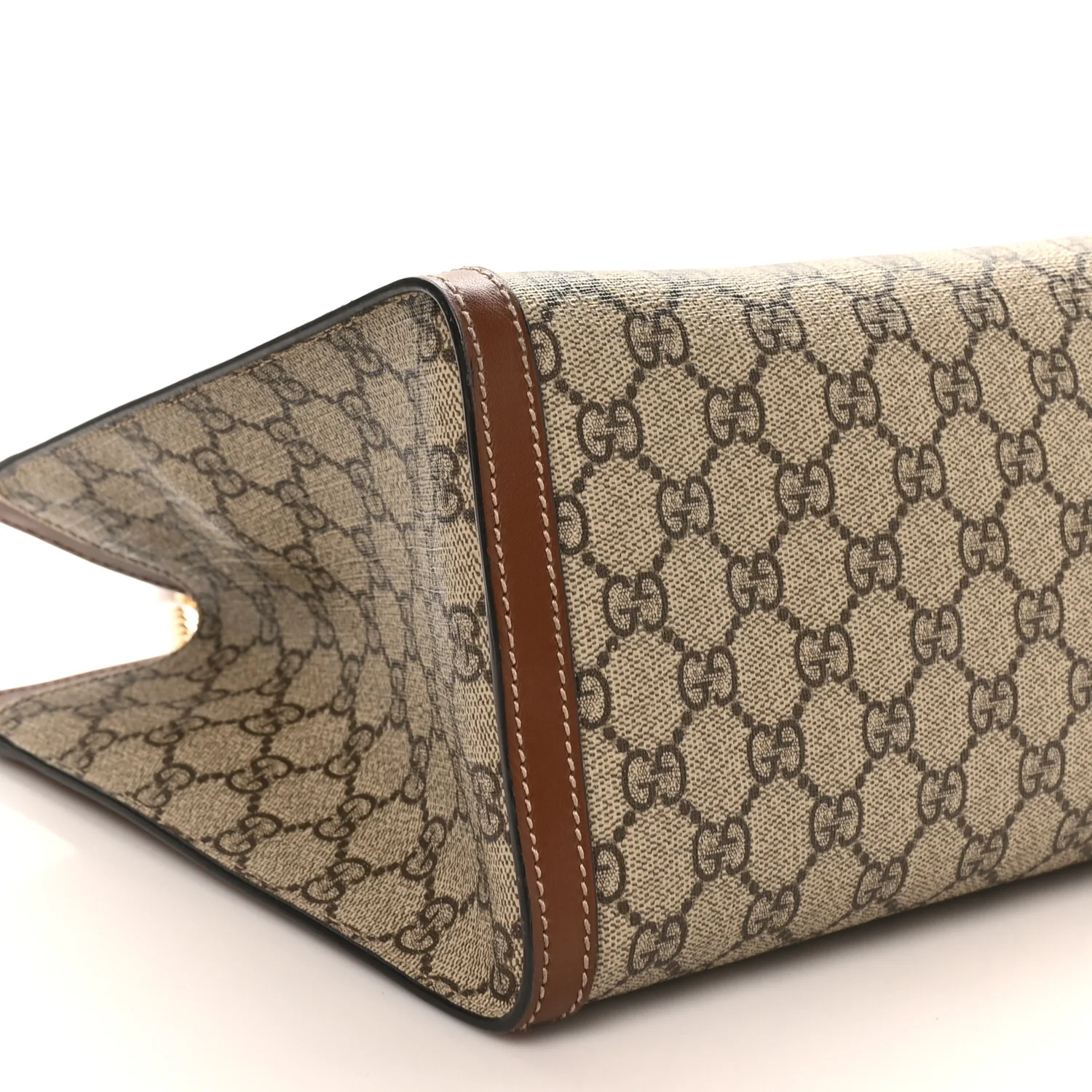 GG Supreme Monogram Medium Padlock Tote Beige Cuir - Top Club