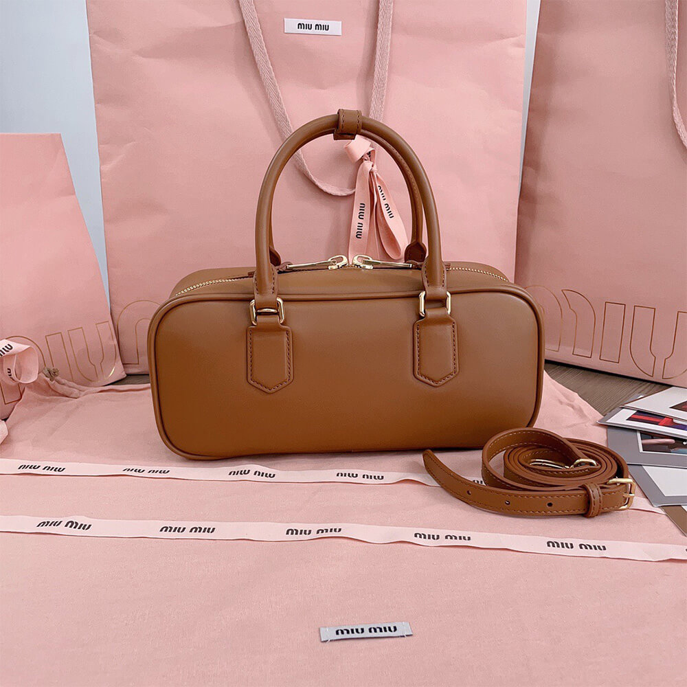 MIUMIU Large Arcadie Leather Bag(HIGH-END GRADE) - Top Club