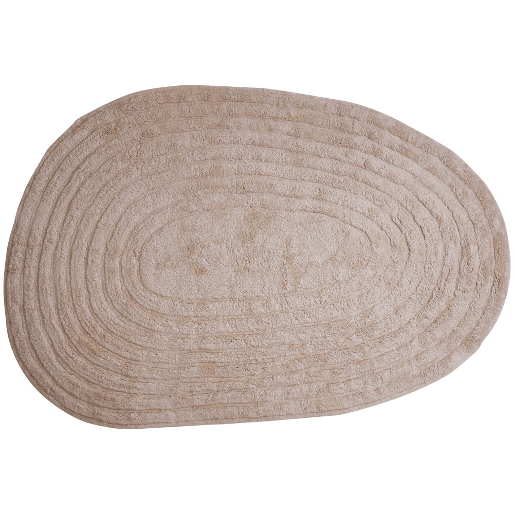 Wasbaar Vloerkleed Oliver – Taupe 140 x 200 cm