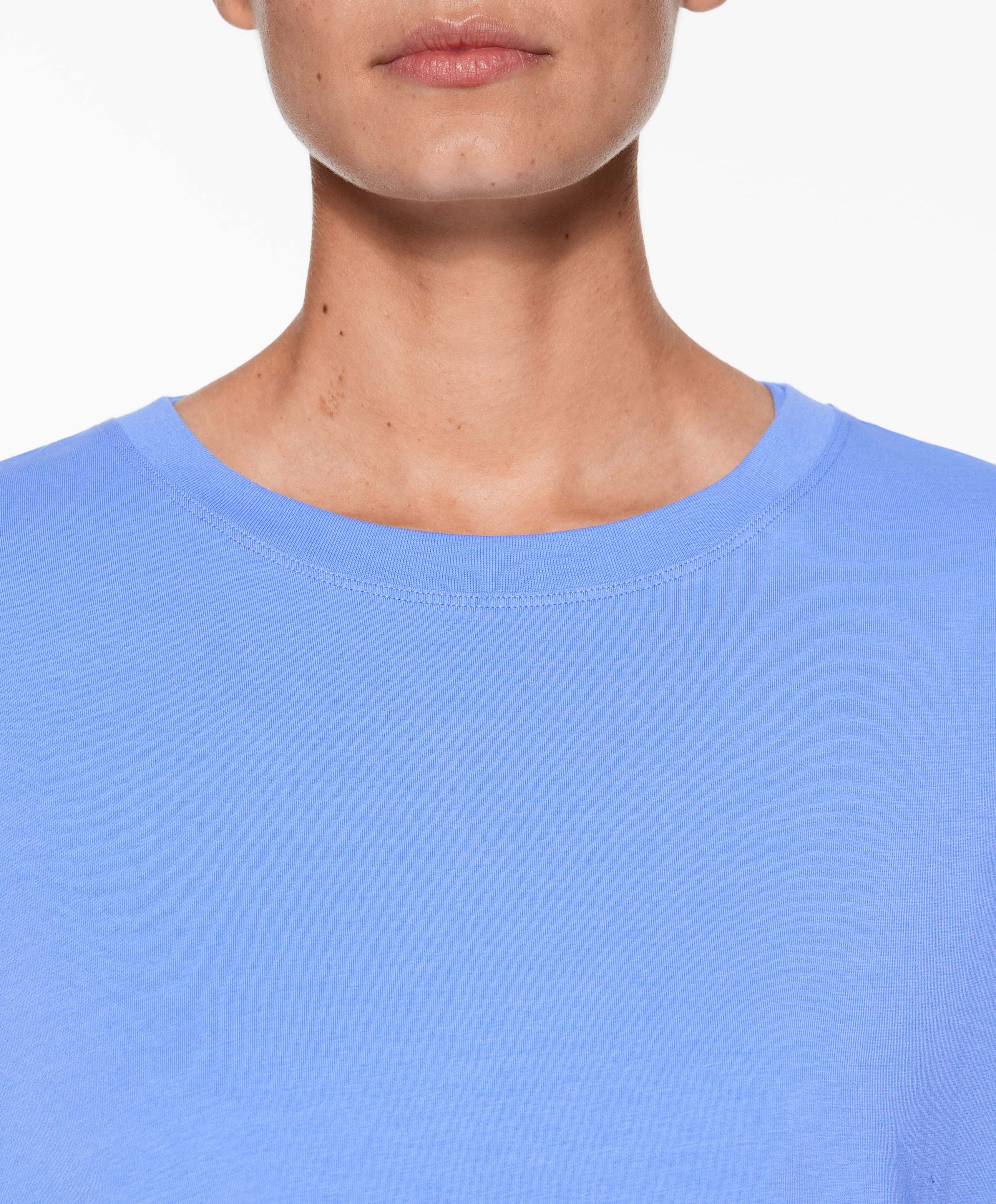 OYSHO Short sleeve cotton blend T-shirt