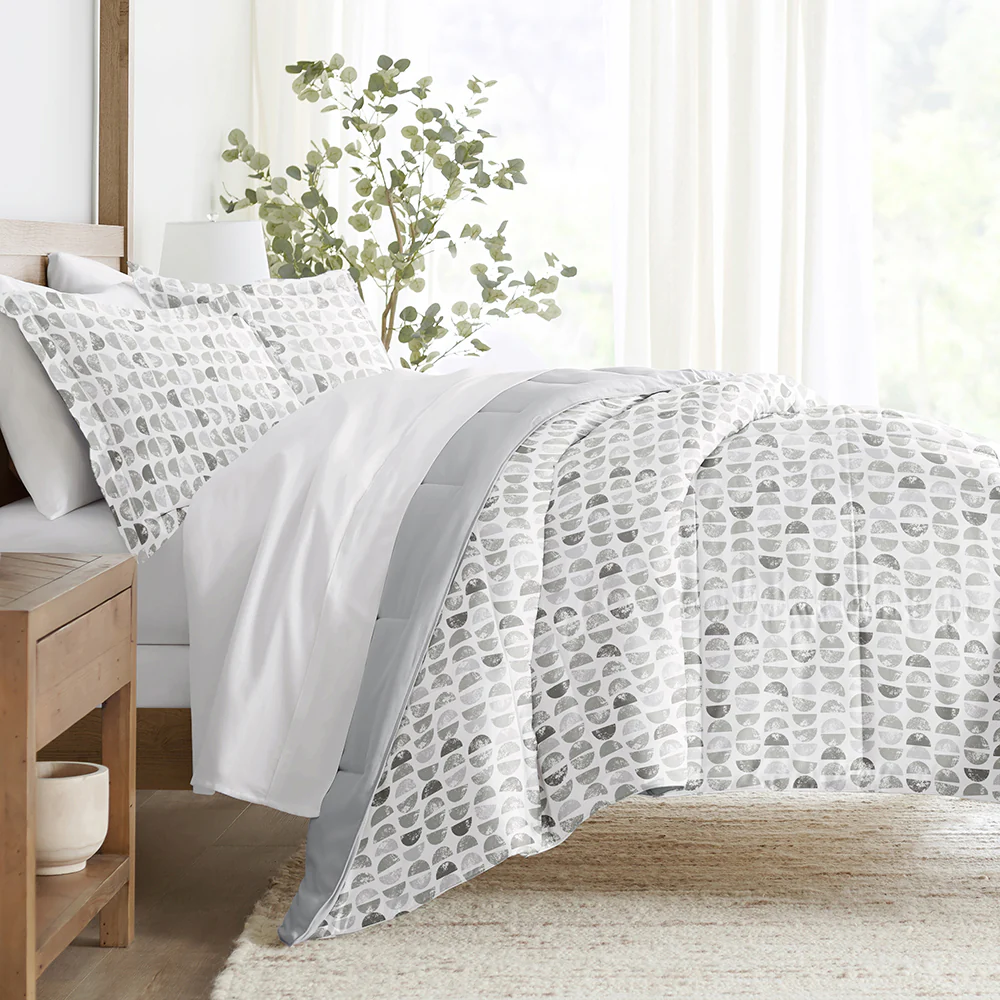 Moonlight Stars Reversible Down-Alternative Comforter Set - Sale