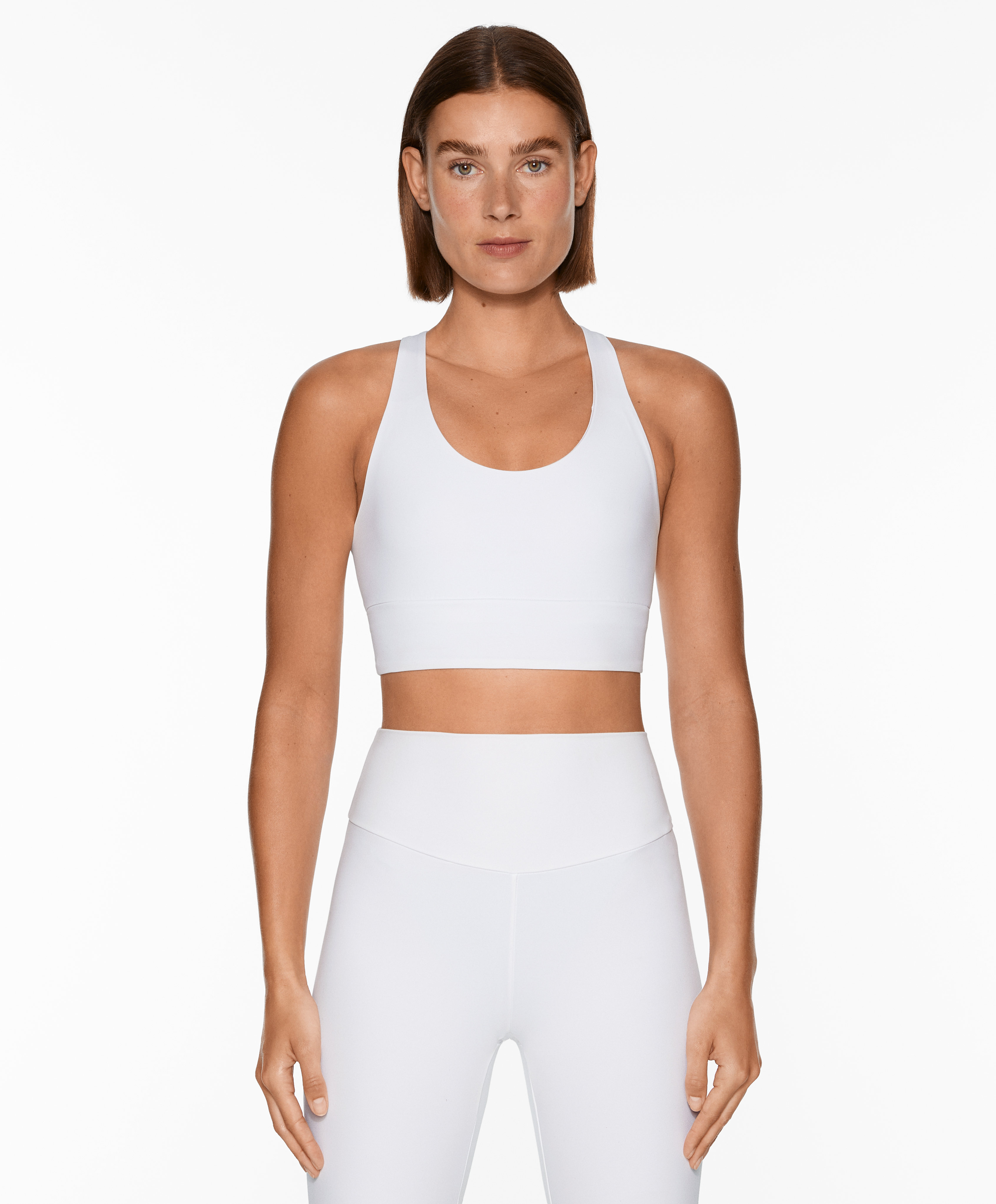 OYSHO Medium-support comfortlux open-back sports bra with cups