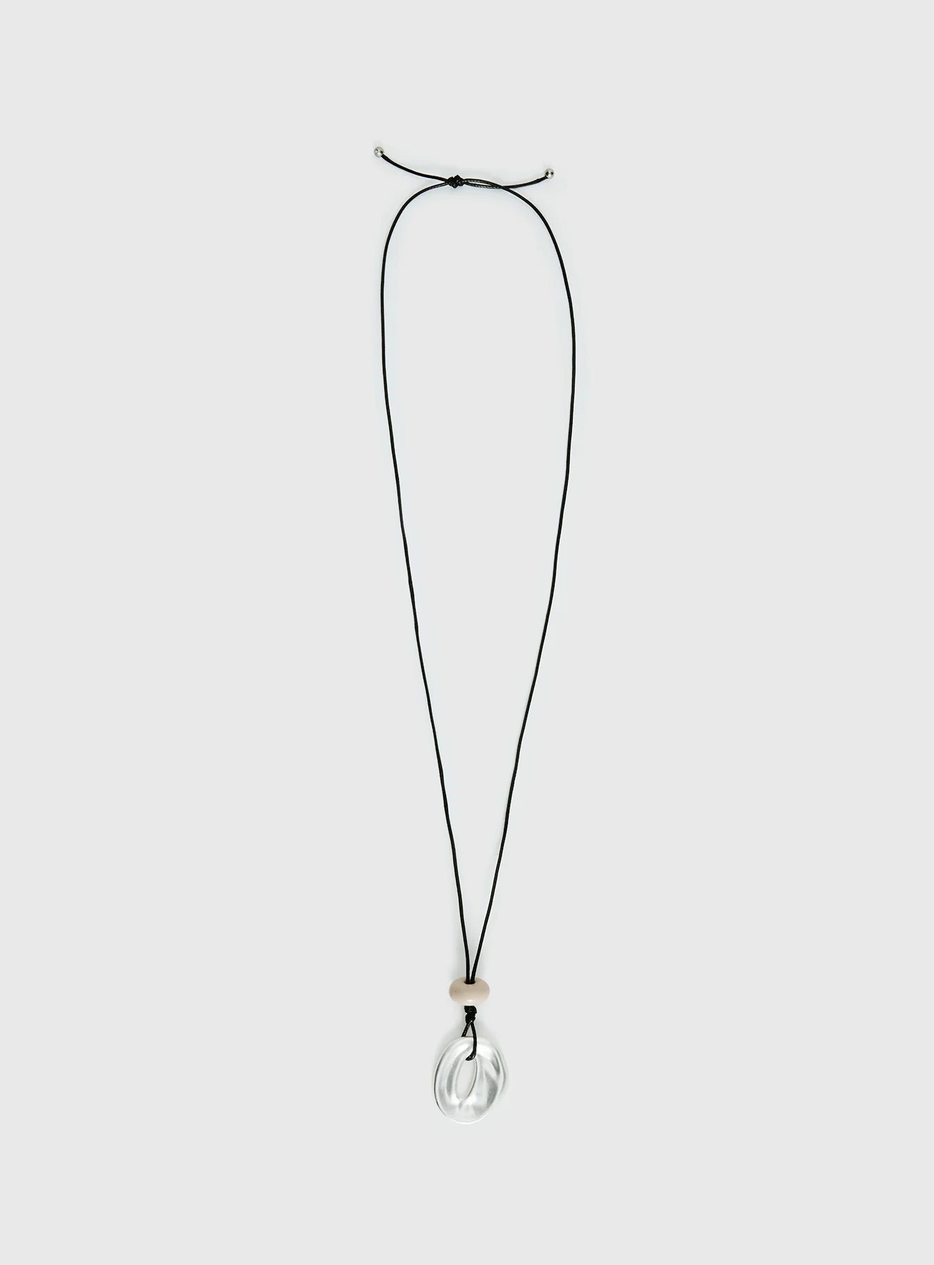 Notting Hill Long Necklace Silver